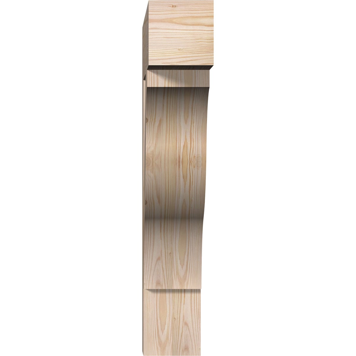 Ekena Millwork BKT06X28X32FST05SDF Exterior-Brackets-Braces - View #2