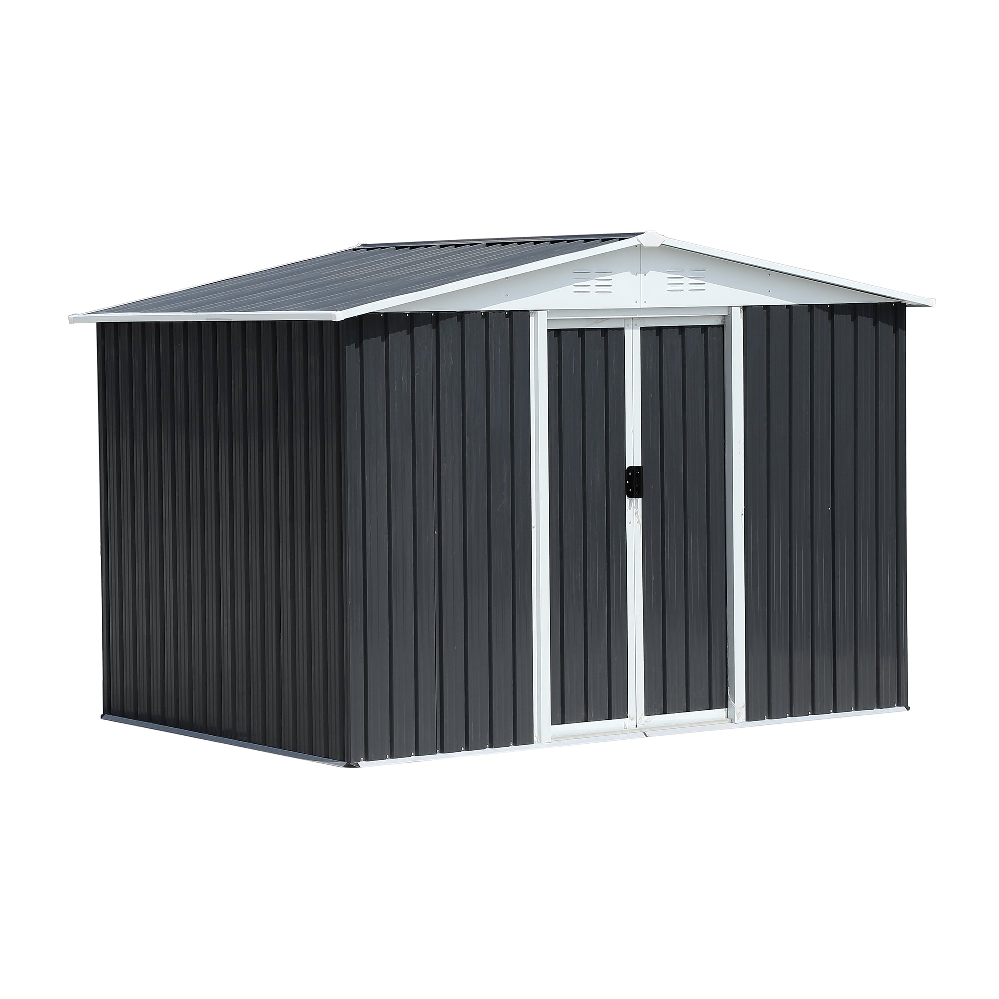Clihome CL-W2794-00001 6-Feet x 8-Feet Galvanized steel Storage Shed