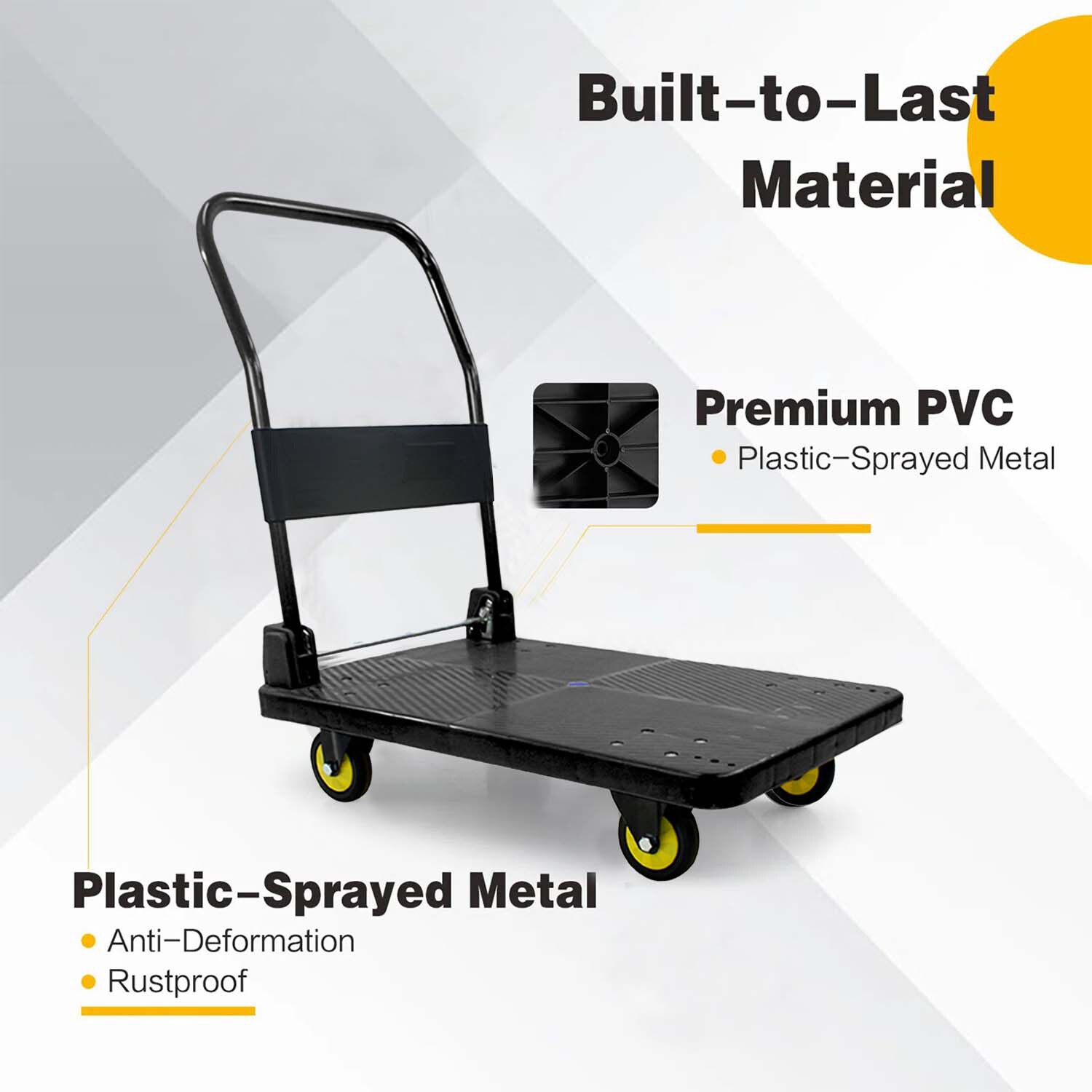 Kahomvis COS-QPW1-358 Hand-Truck-Dollies - View #4