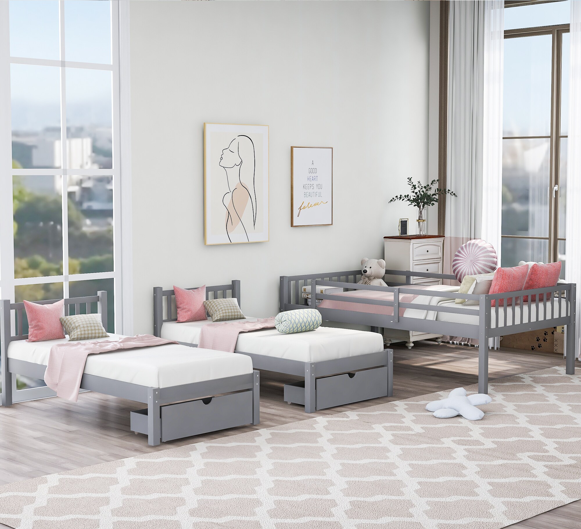 ModernLuxe LT000343AAE Bunk-Beds - View #2