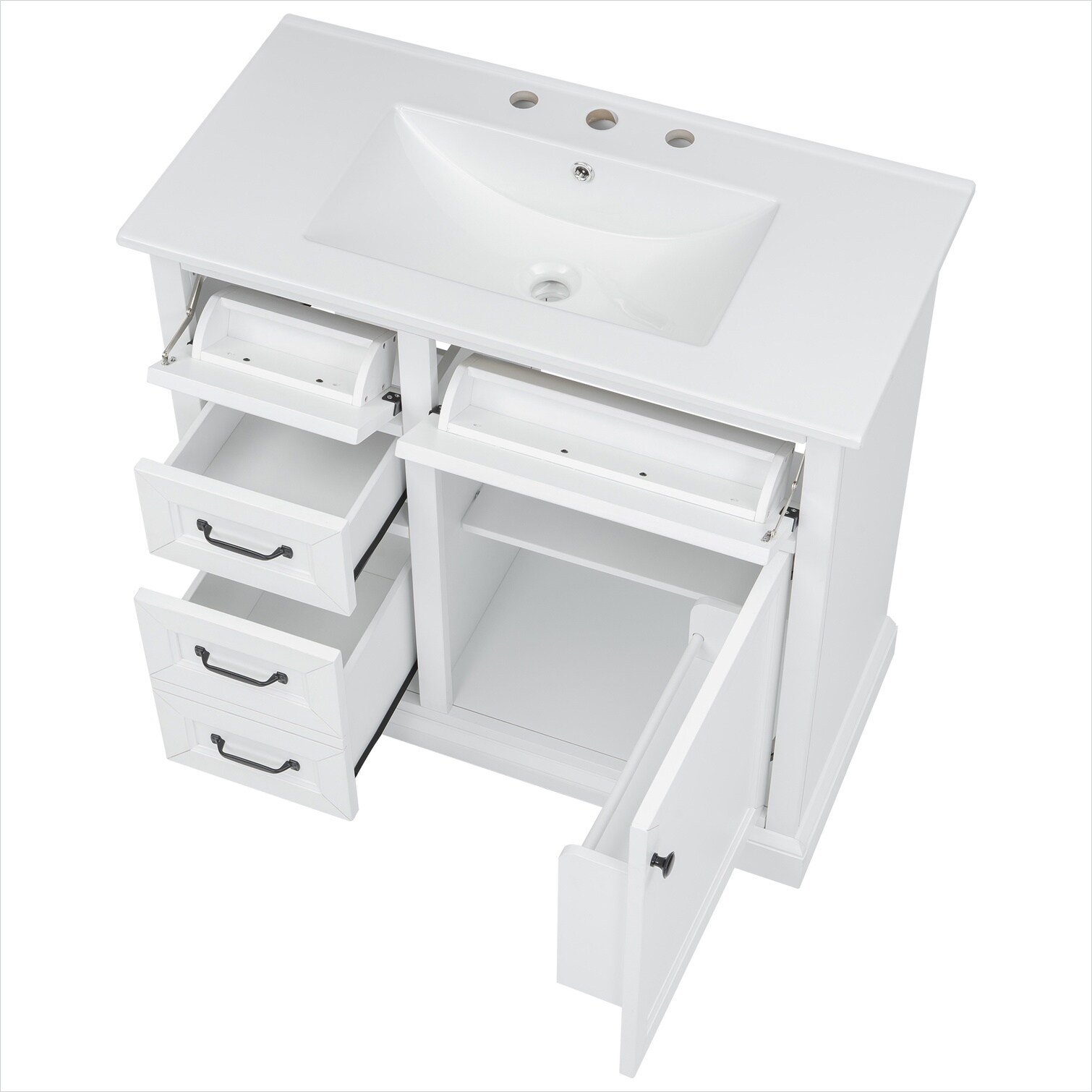 Watnature J3J6R8YFVXWC Bath-Vanity-Combo - View #7