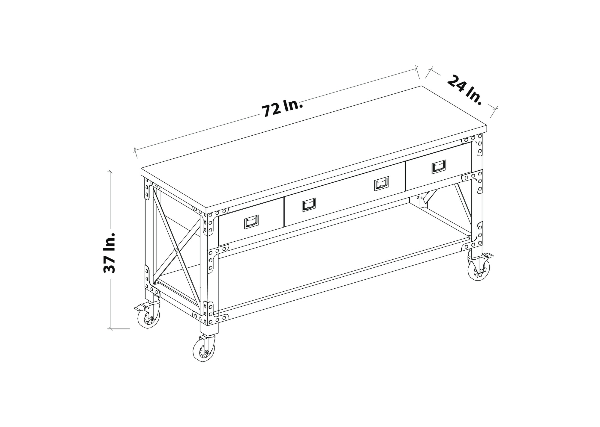 DuraMax Building Products 68051 Console-Sofa-Tables - View #8
