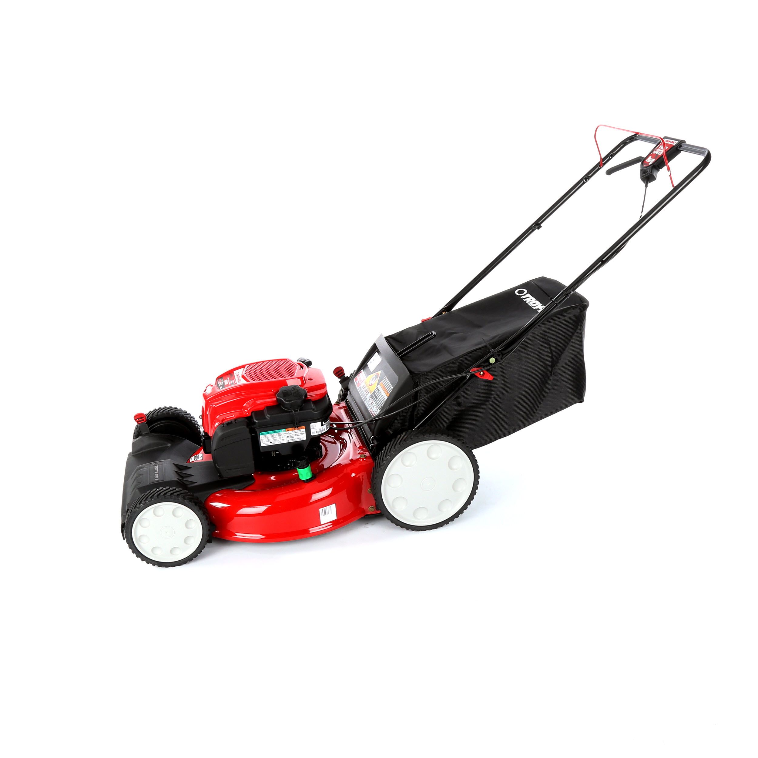 TroyBilt TB230 163cc 21in Selfpropelled Gas Lawn Mower With Briggs