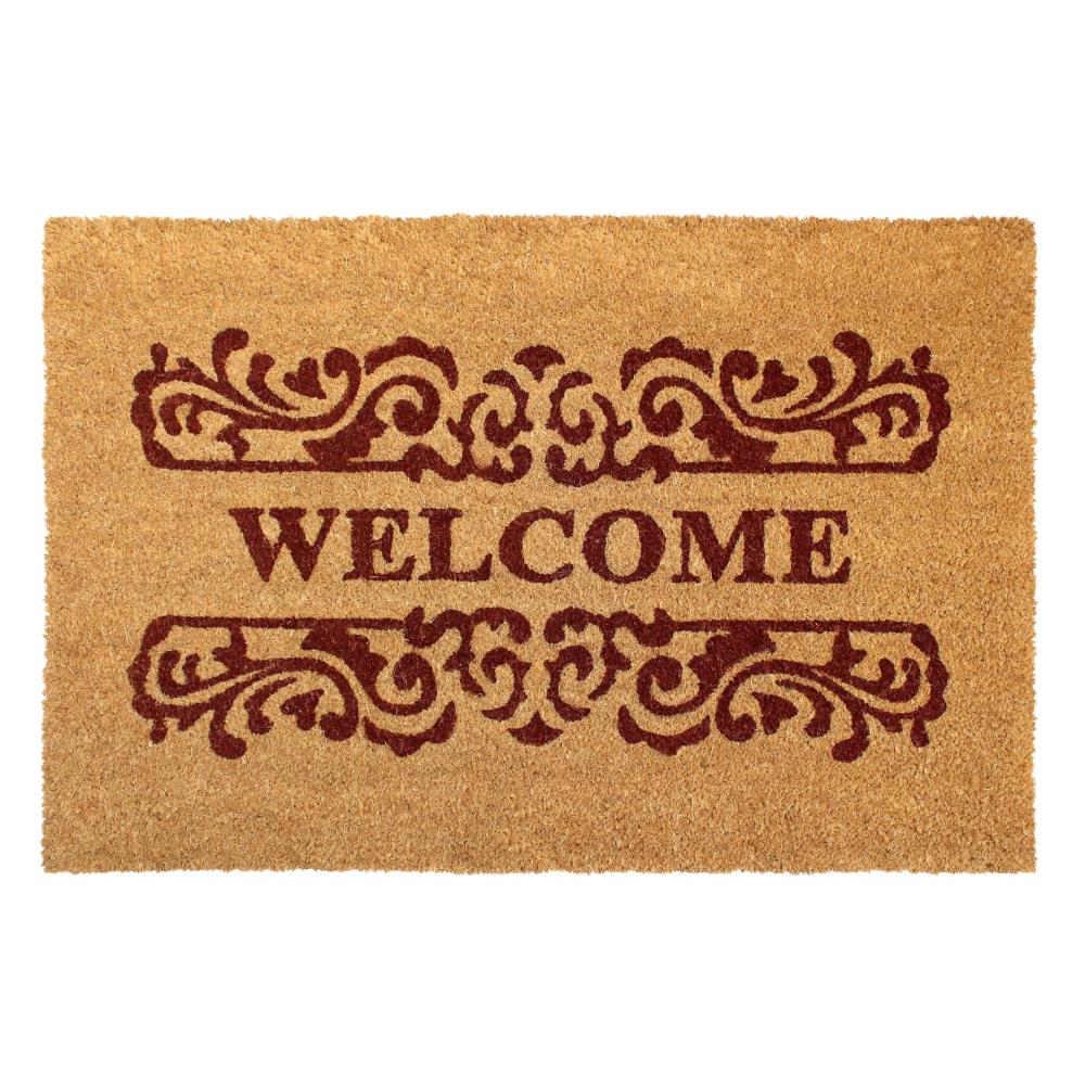 Classic Welcome Doormat Embossed