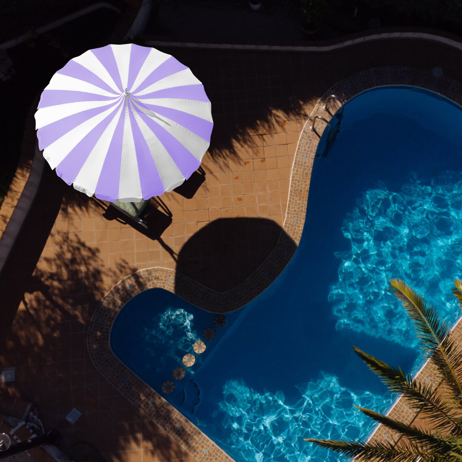 GARSING 8FT-PAGODA-PURPLE Umbrellas-2 - View #6