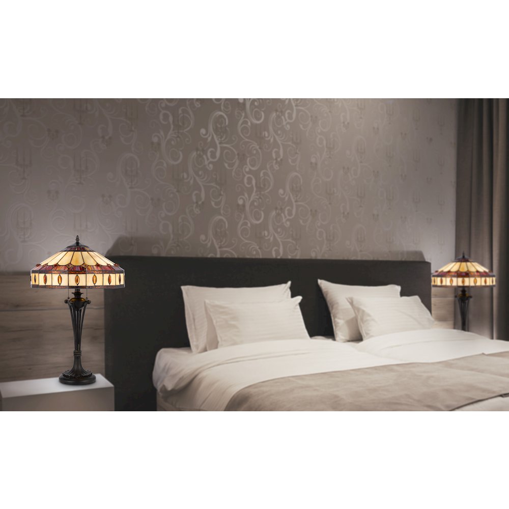 Cal Lighting BO-3077TB Table-Lamps - View #4