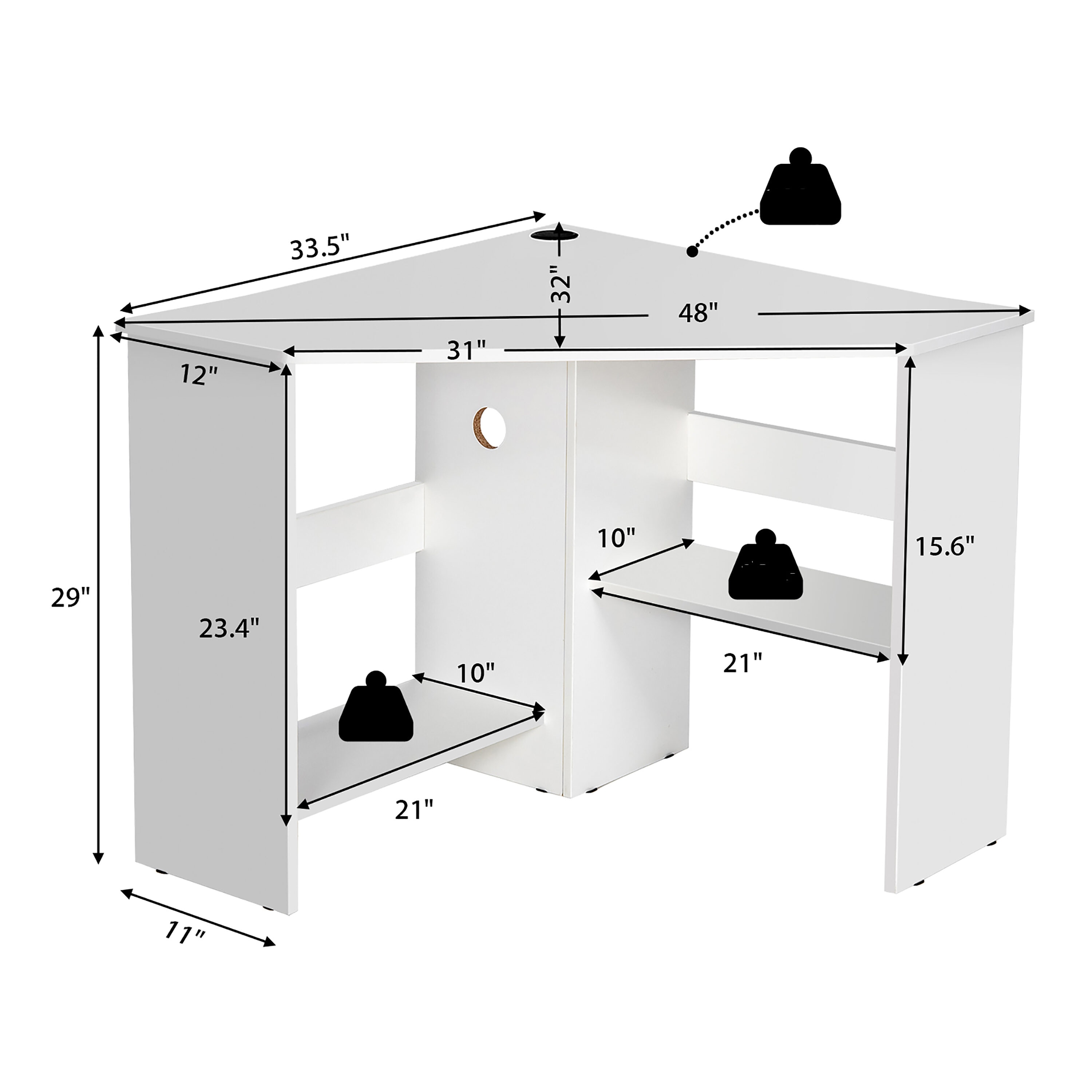 Goplus LWS00360 desks - View #9