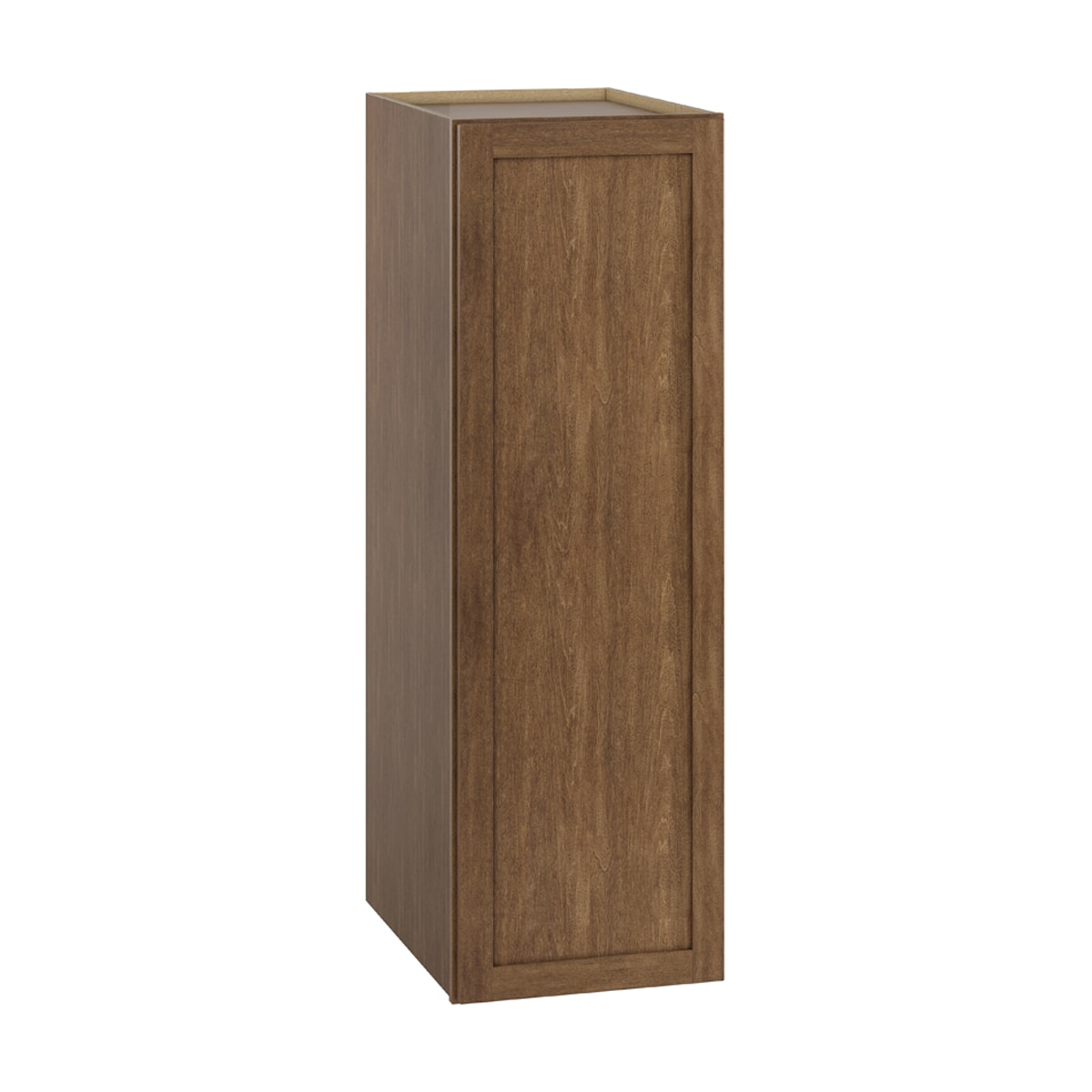 Whalen CLICK-IT LWSCLICK-64LW Sherwood Hills 18-in W x 55.5-in H x 24-in D Walnut Birch Pantry Ready to assemble Plywood Cabinet (Raised Panel Shaker)