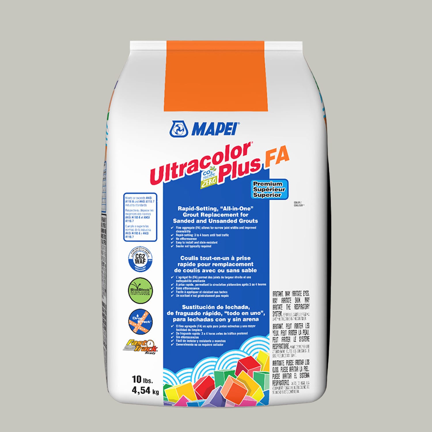 MAPEI 6BU522705 Ultracolor Plus FA Castle Wall #5227 All-in-one Grout (10-lb)