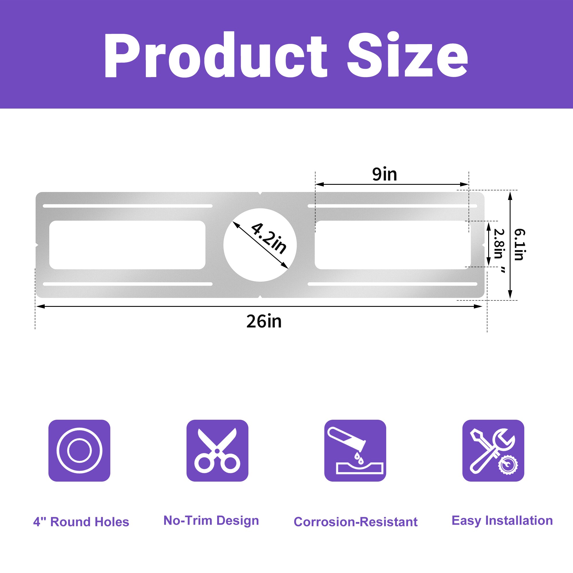 DAKAFUL GX-25GC045 Recessed-Ceiling-Light-Seals-Barriers - View #6