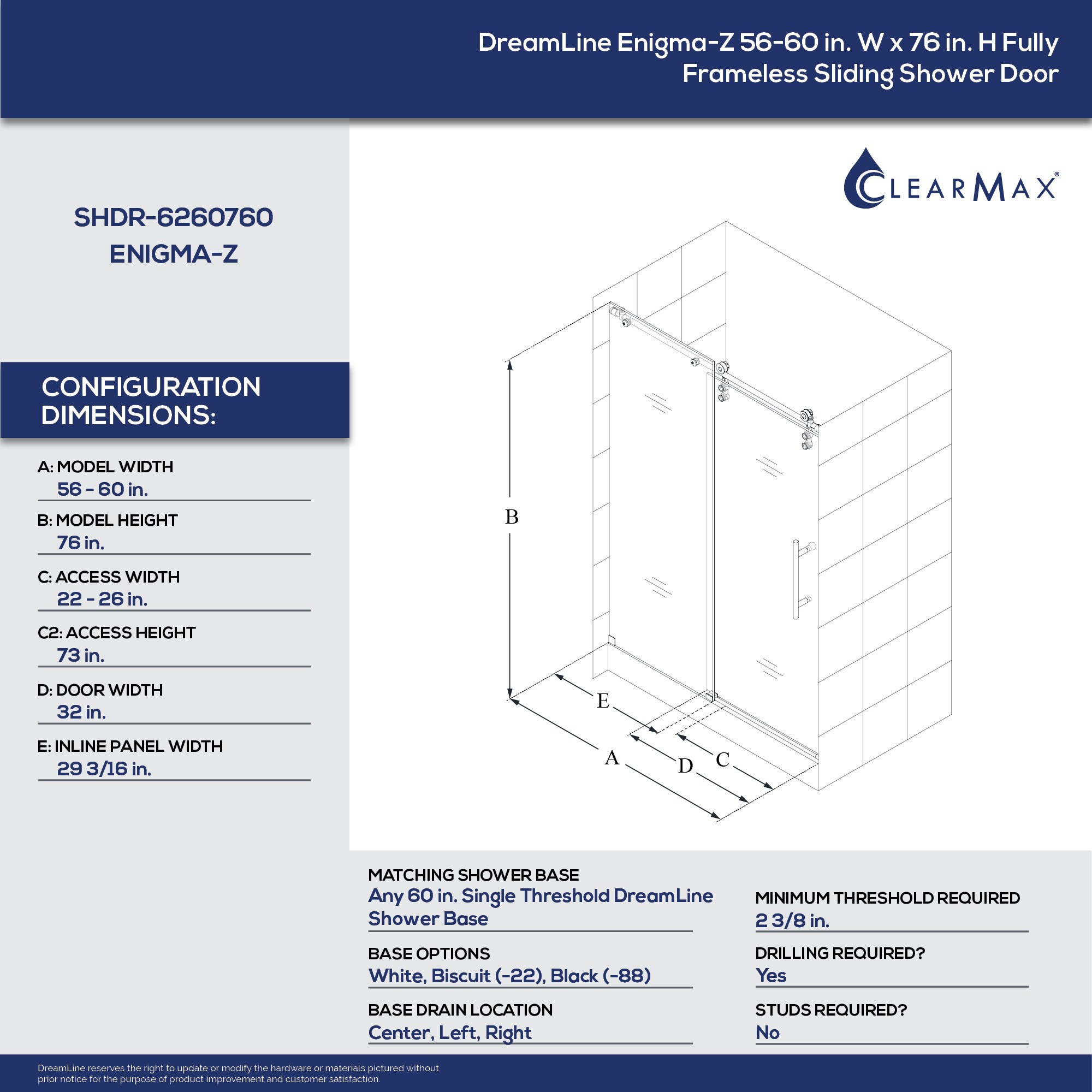 DreamLine SHDR-6260760-07 Shower-Doors - View #11