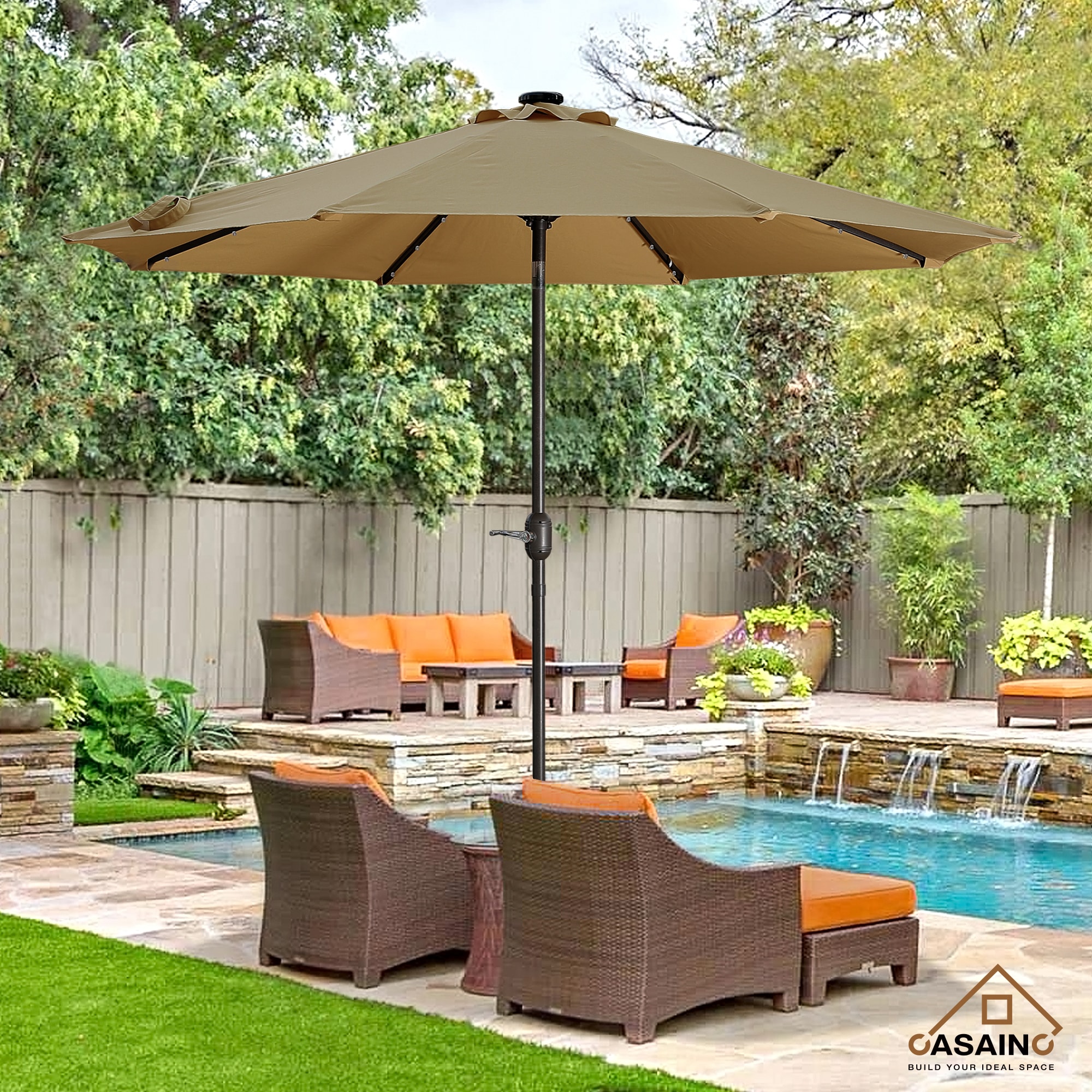 CASAINC WF-SM-LED270TP Umbrellas-2 - View #3
