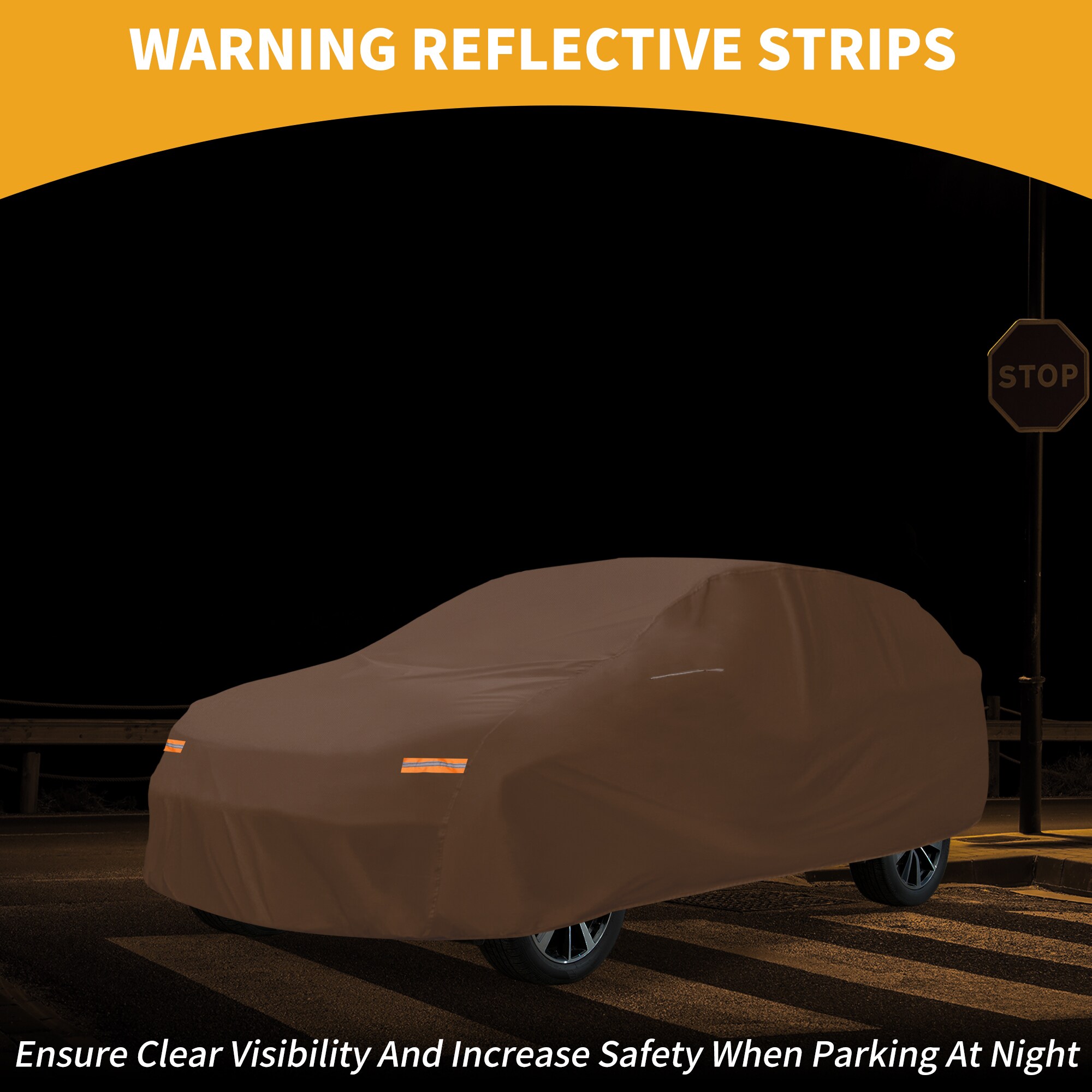 Unique Bargains S25112102UX0311 Universal-Car-Covers - Thumbnail View #3
