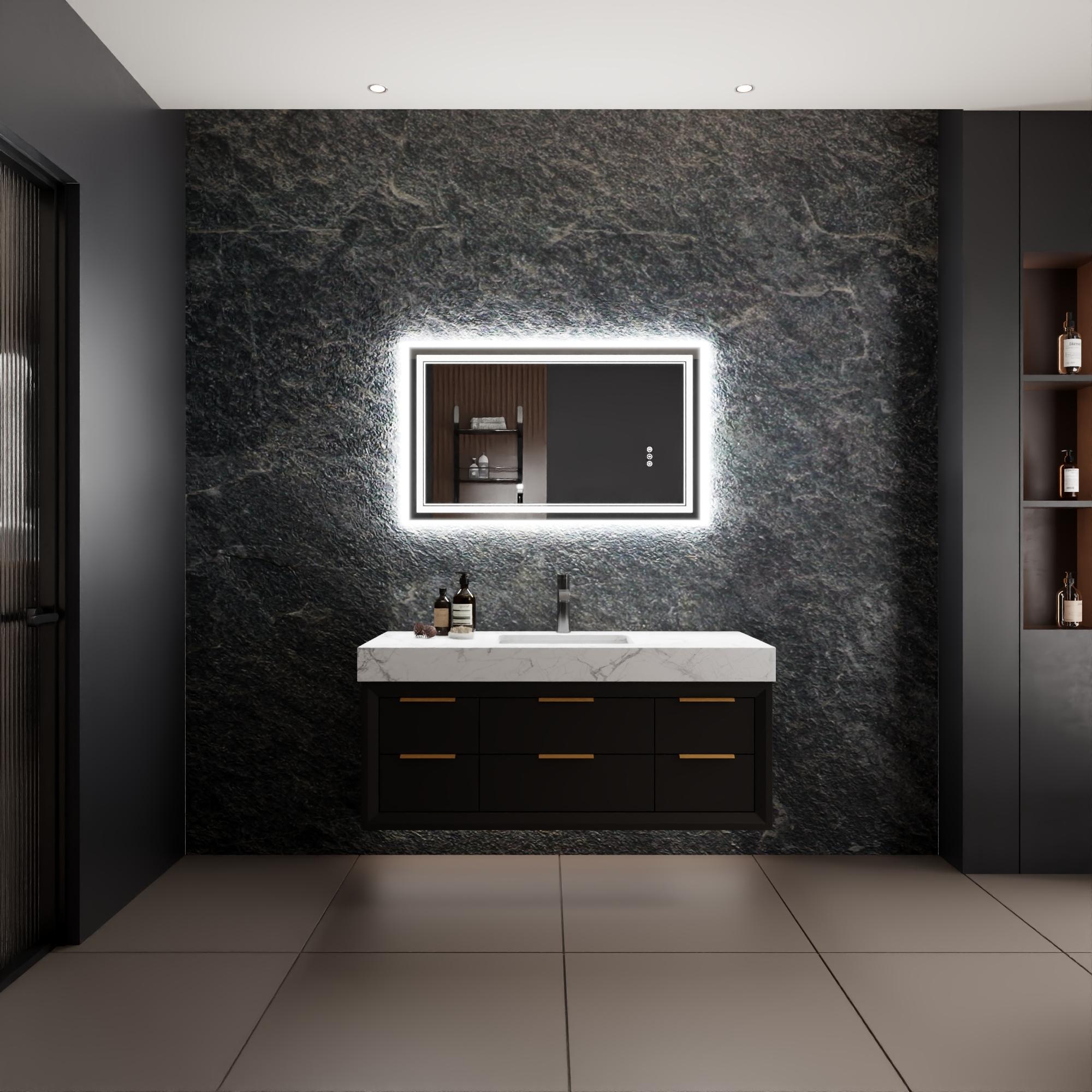 Bayfeve BFXB-2S2440-MIR Framed-Bath-Mirrors - View #18