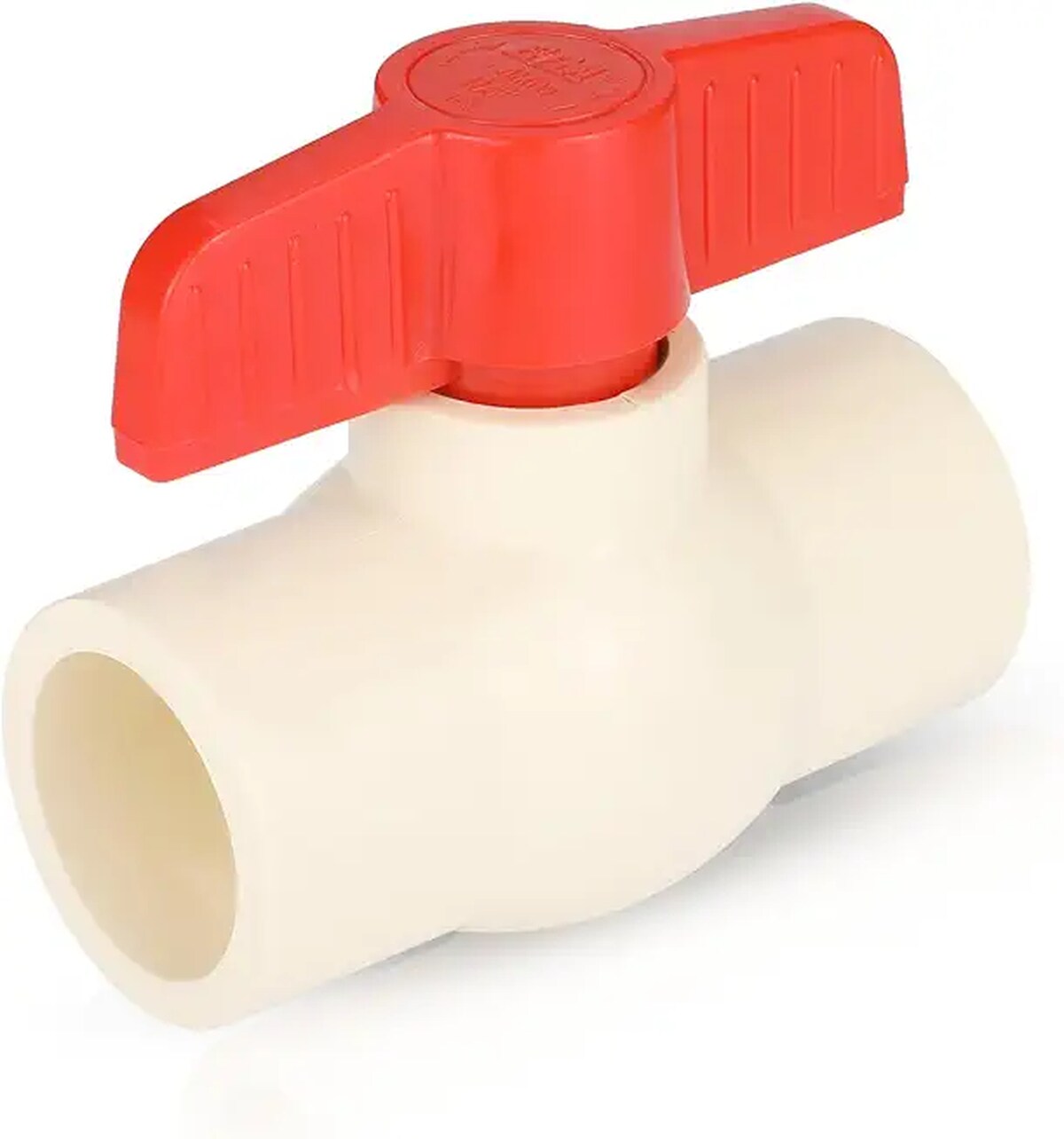 EFIELD  1-PACK CPVC Ball Valve 1-1/4 Inch Slip Water Shut-Off Ball Valves Solvent x Solvent