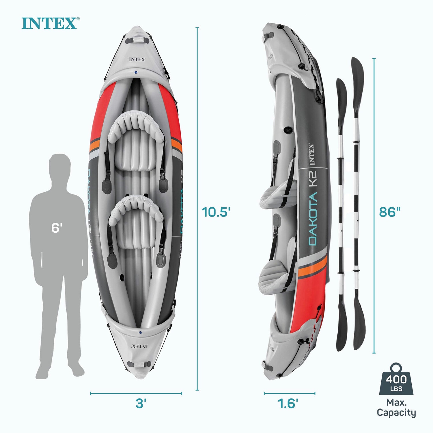 Intex 173851 kayaks - View #5