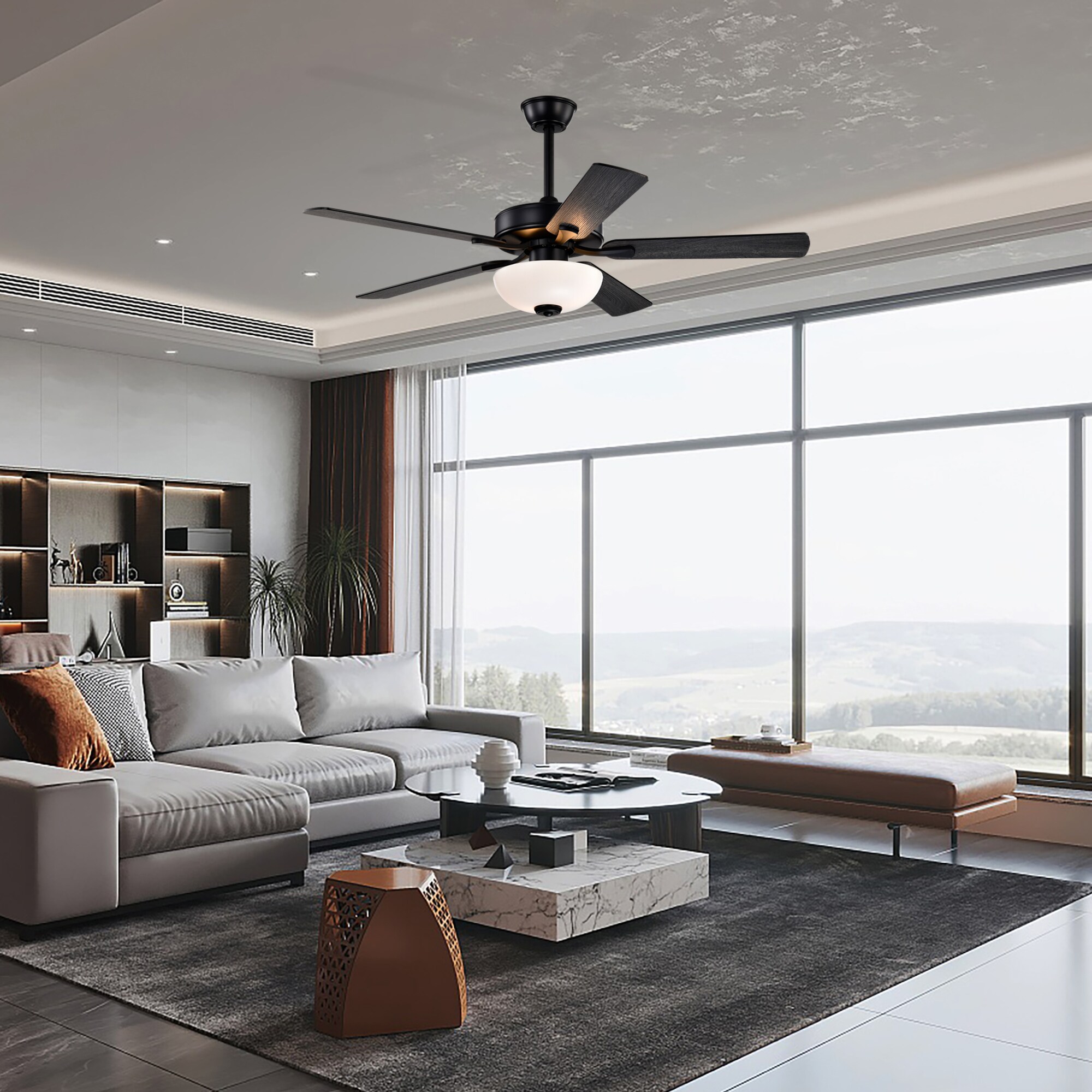 Edvivi FFG7315BK Ceiling-Fans - View #2