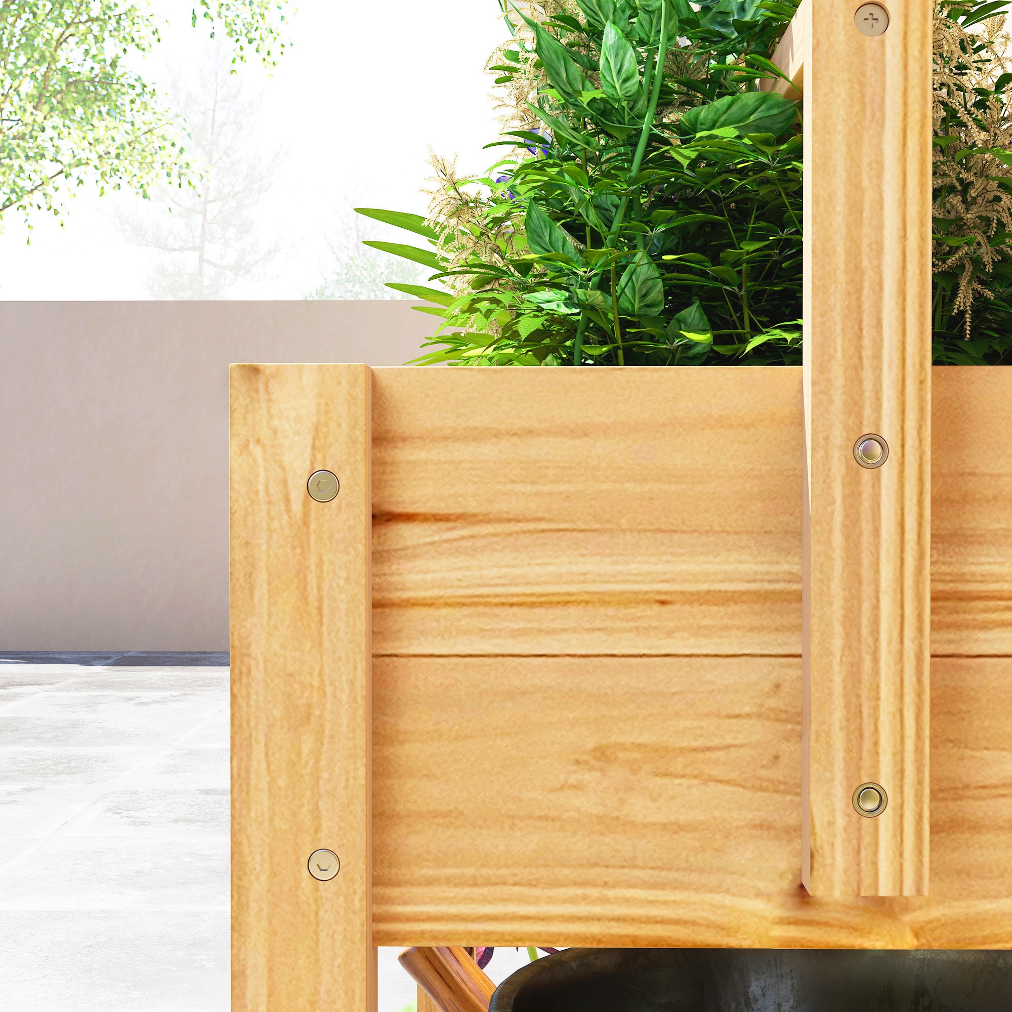 Outsunny 84H-233V00ND Raised-Planter-Boxes - View #7