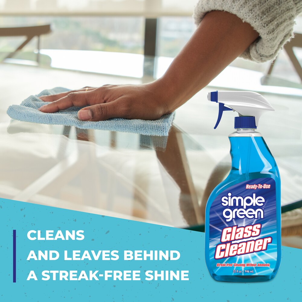 Simple Green Ready-to-Use 32-fl oz Pump Spray Glass Cleaner in the Glass  Cleaners department at