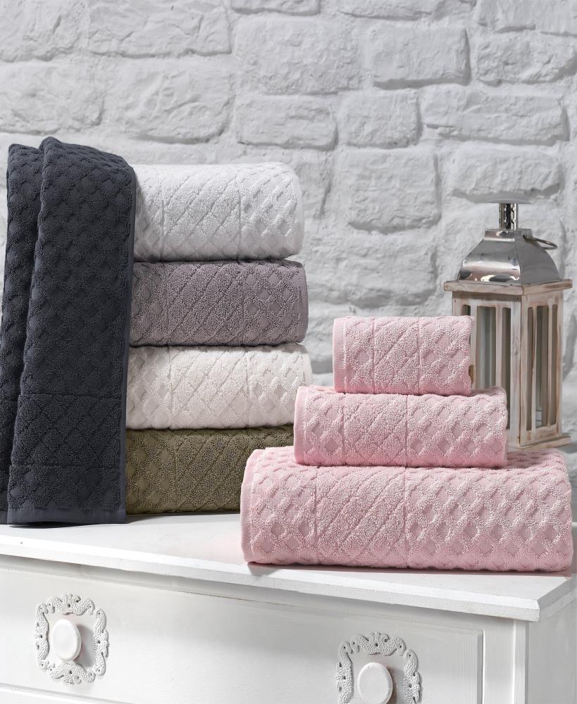 Enchante Home 6-Piece Lilac Turkish Cotton Bath Towel Set (Gracious) in the Bathroom  Towels department at