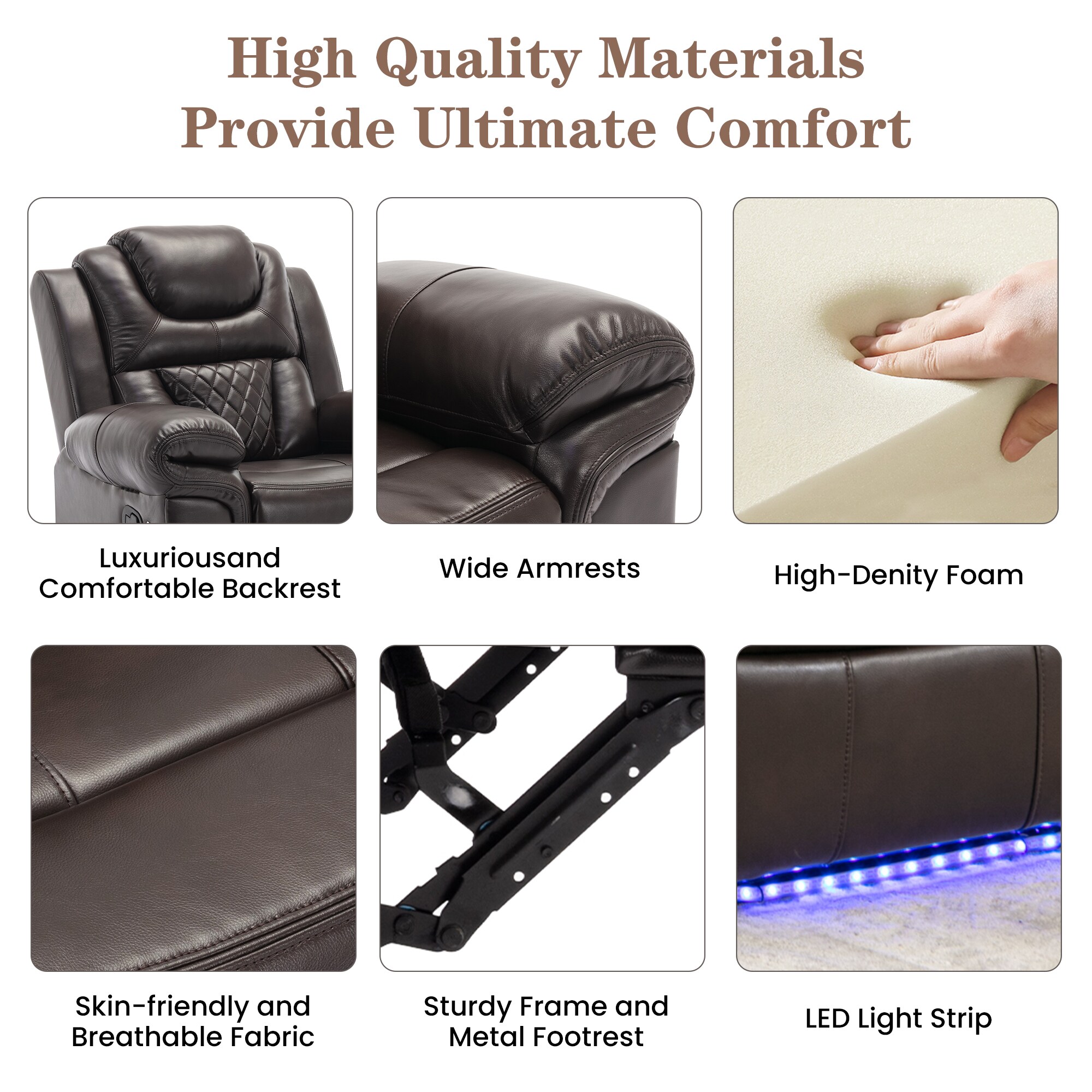 LUXEYARD DS-R-725AAD recliners - View #4