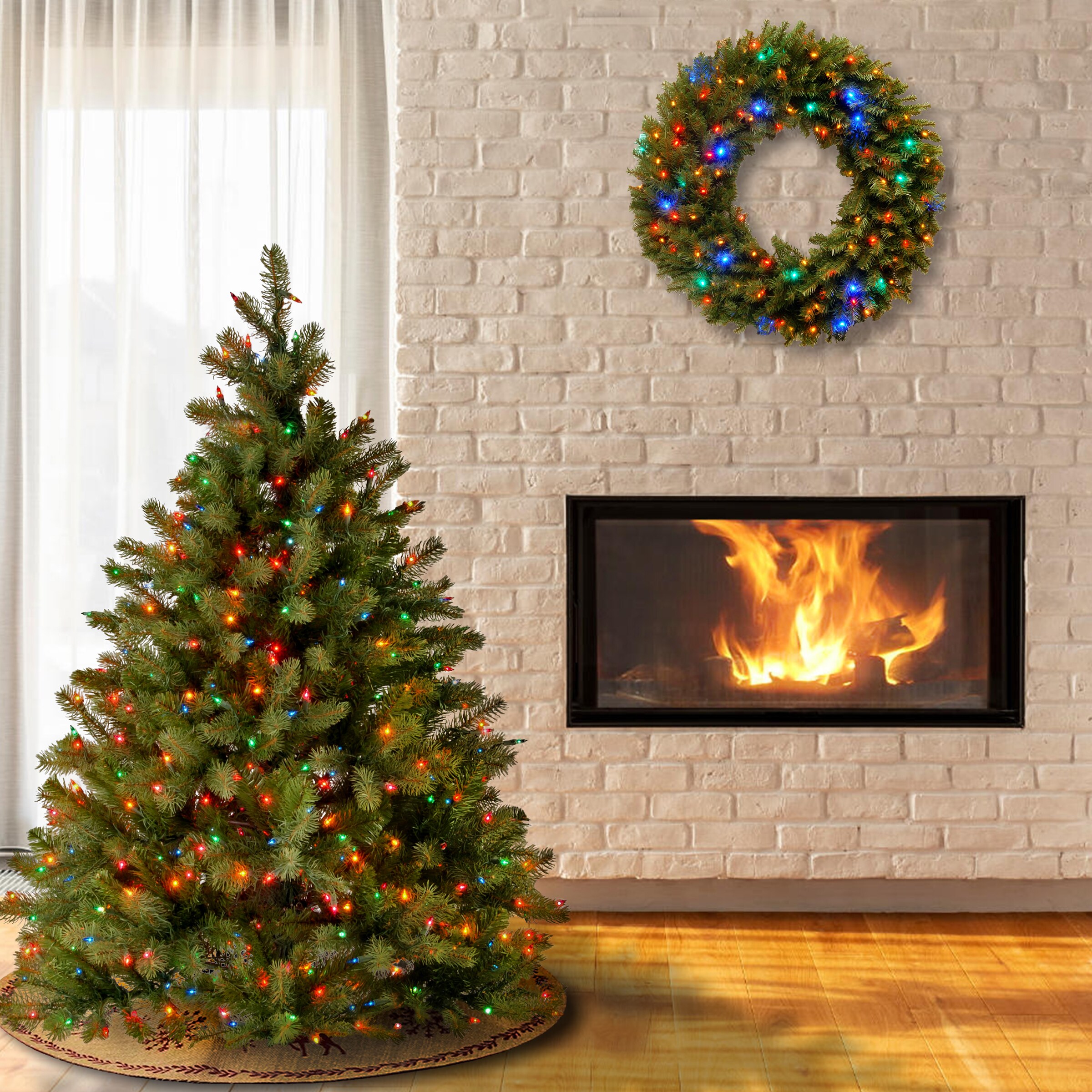 National Tree Company PEDD1-325-45 Artificial-Christmas-Trees - View #3