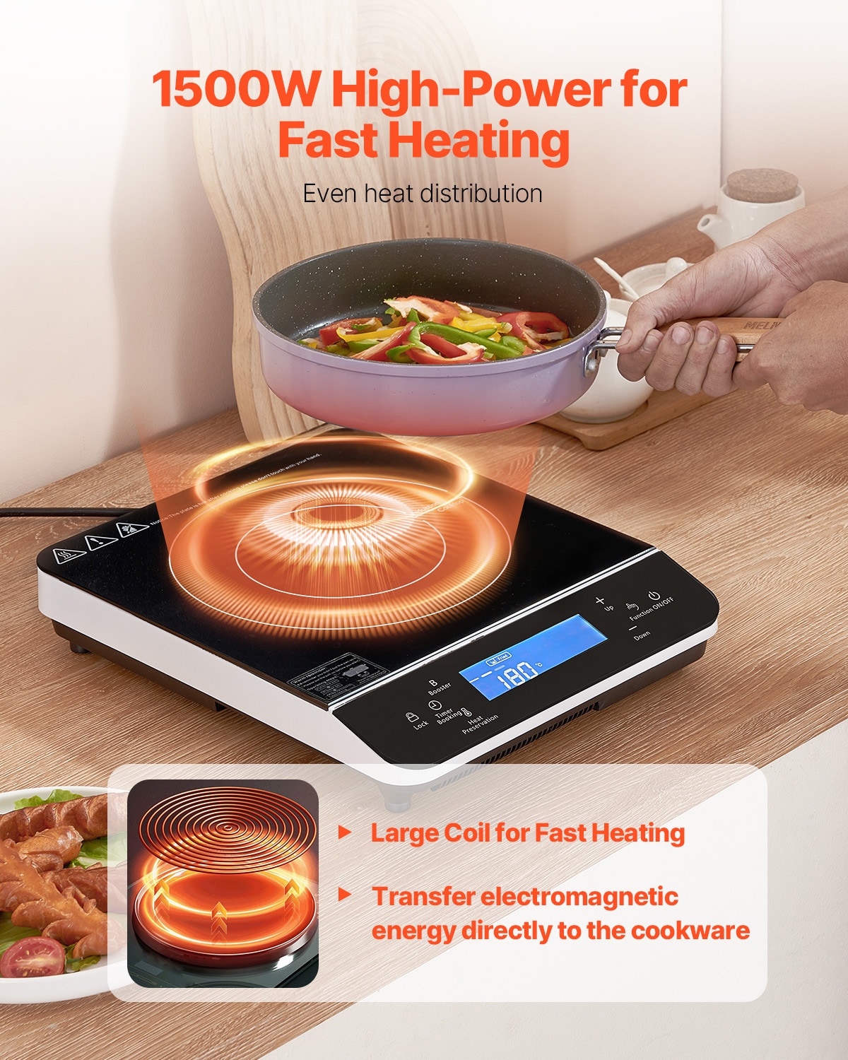 VEVOR SCBXKTMSDCL106338V1 Induction-Cooktops - View #2