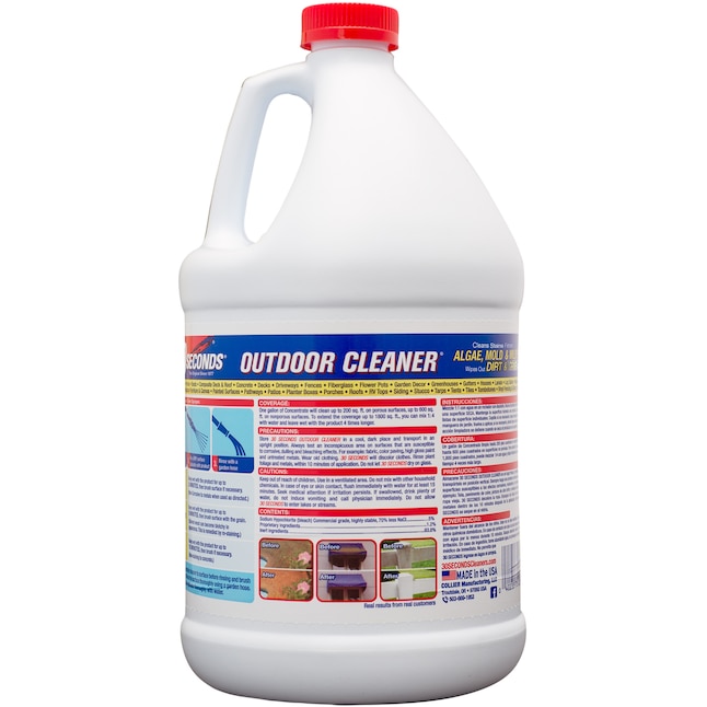 Gallon Mold And Mildew Stain Remover, Is 30 Seconds Outdoor Cleaner Safe For Pets