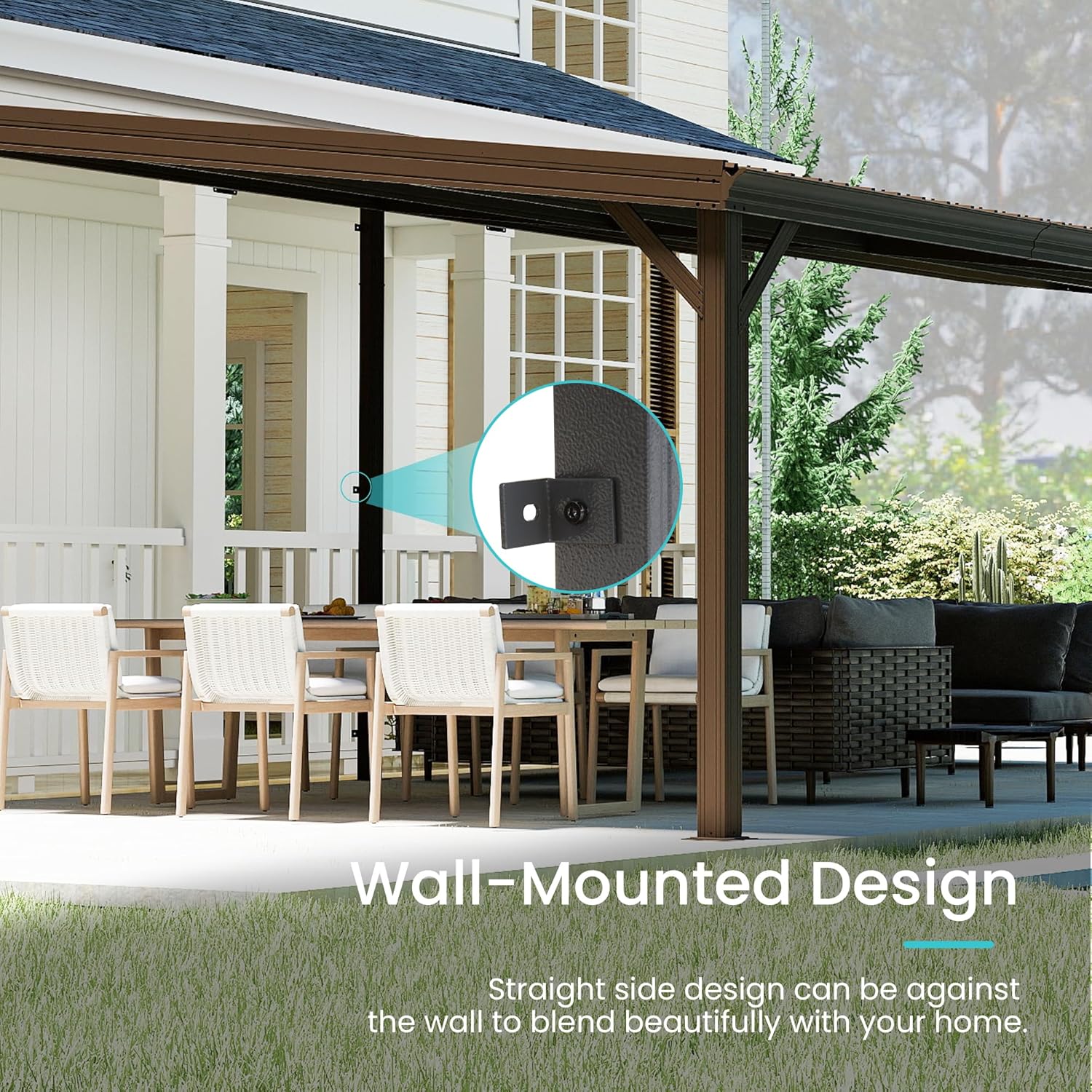 Dimakai DI-CR-S0198 Wood-Resin-Gazebos - View #6
