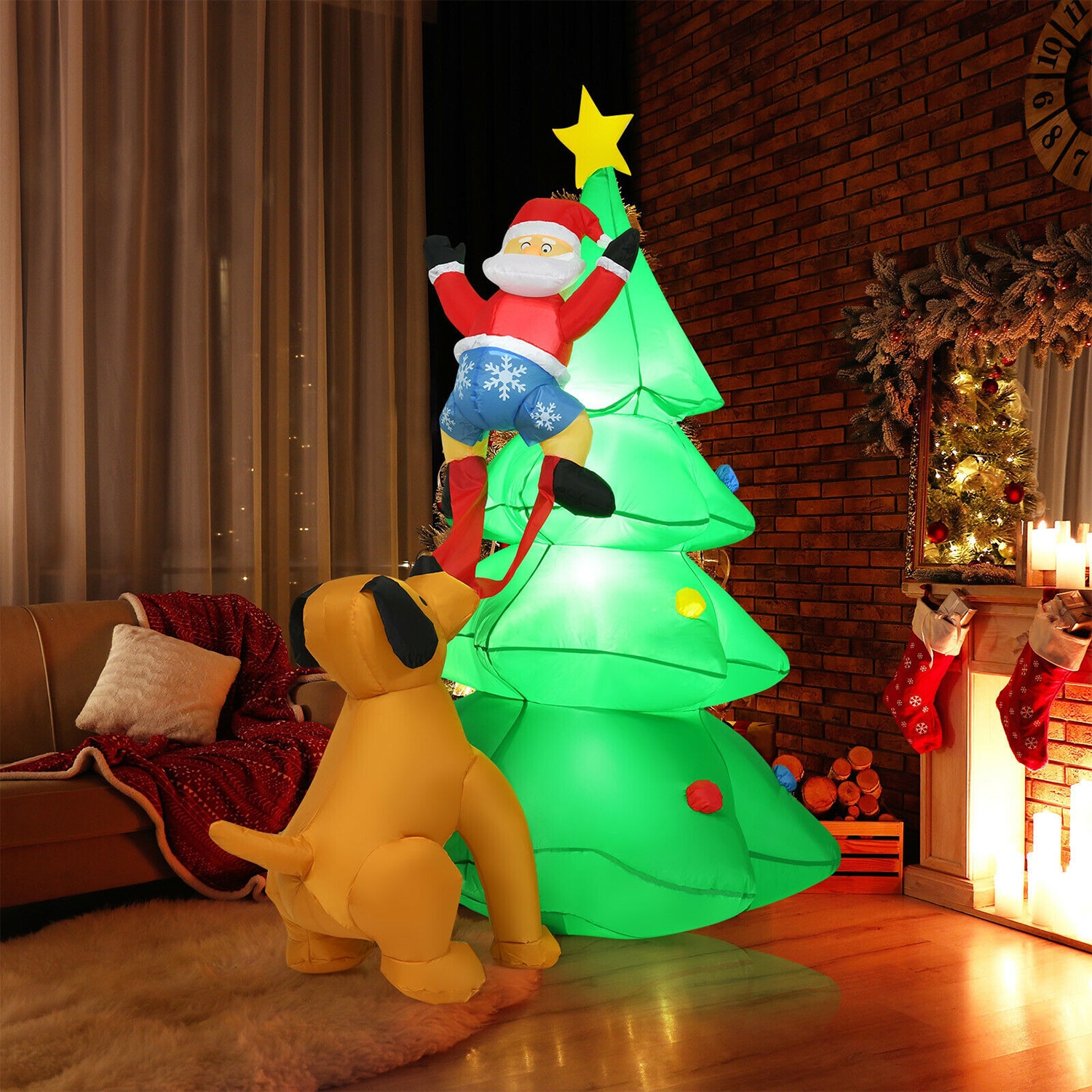 WELLFOR HYZ23946US Christmas-Inflatables - View #8