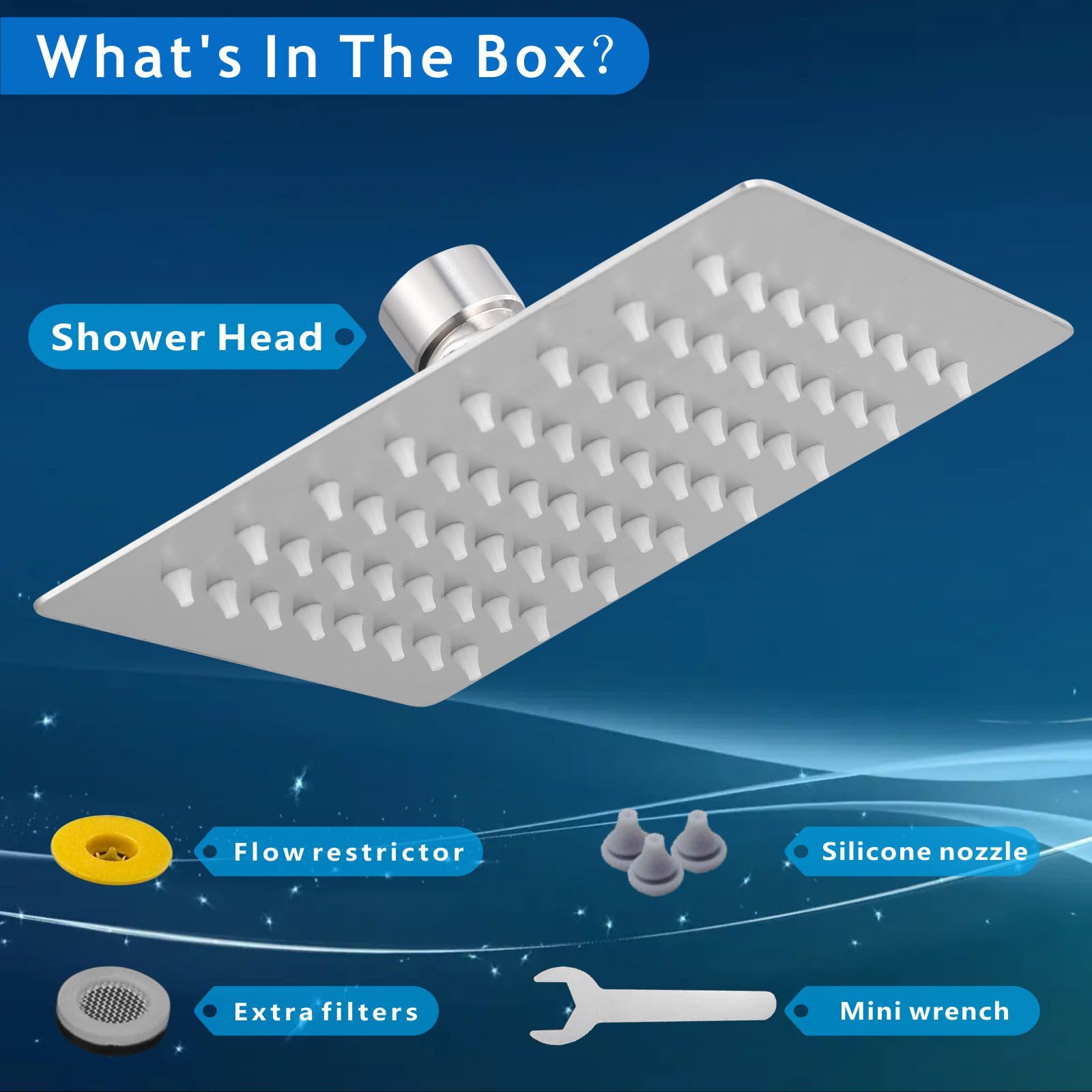 TNSO 5749848448616 Fixed-Showerhead - View #5