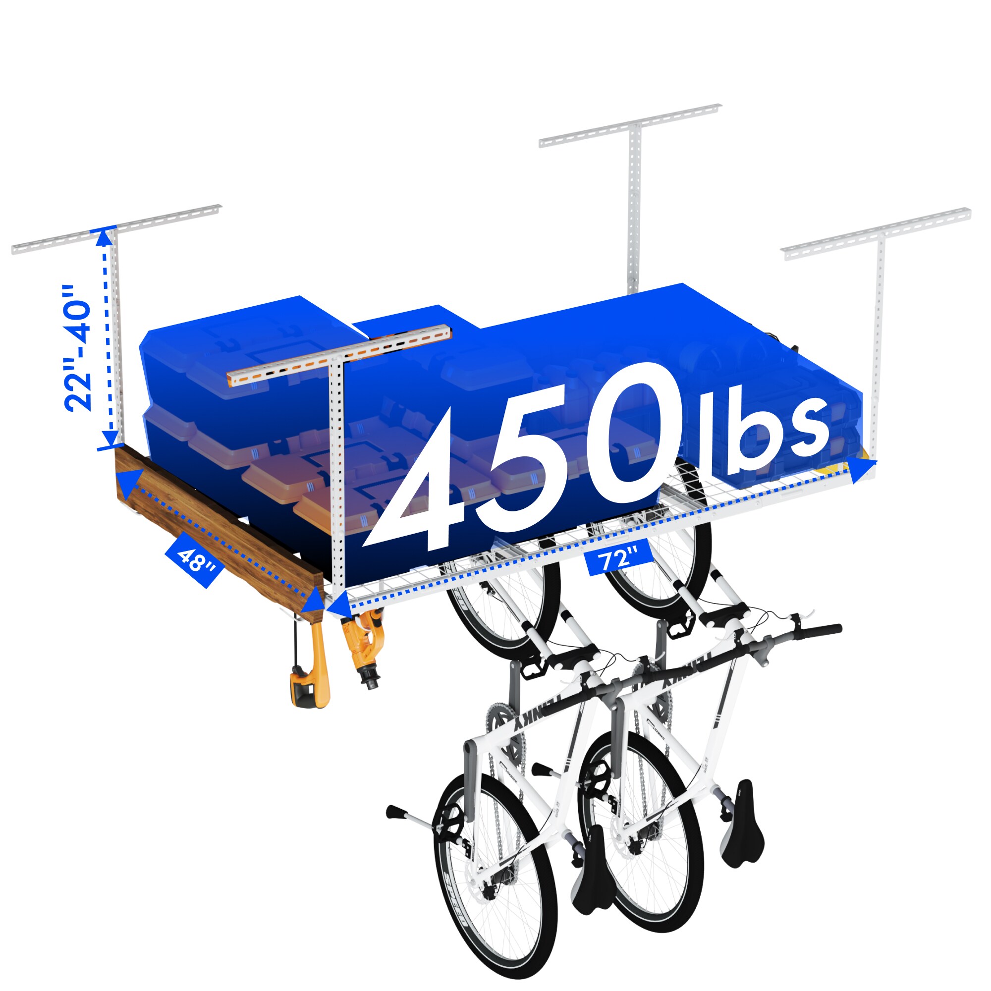 Fleximounts OHK46-E Overhead-Garage-Storage - View #5