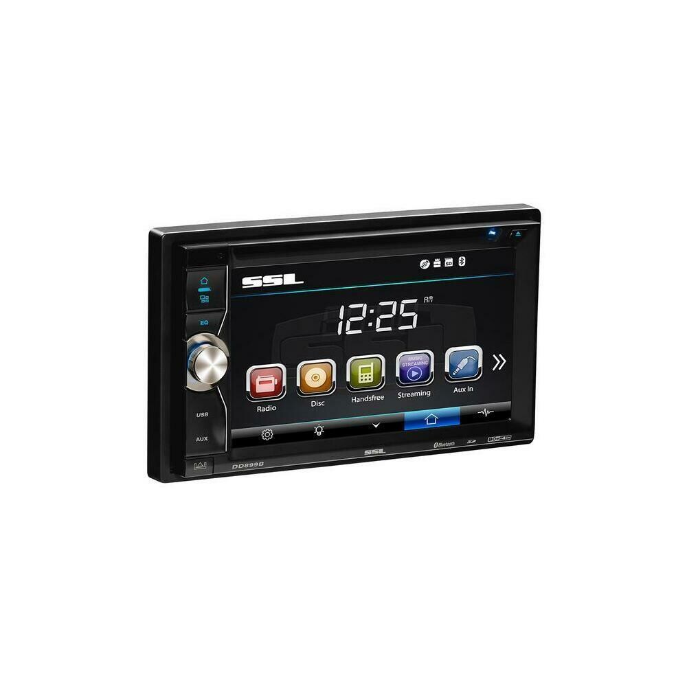 MRCH4152 Sound Storm Laboratories SSL-DD899B Double DIN DVD and CD Receiver with 6.2 in. Touchscreen Display and Built-in Bluetooth