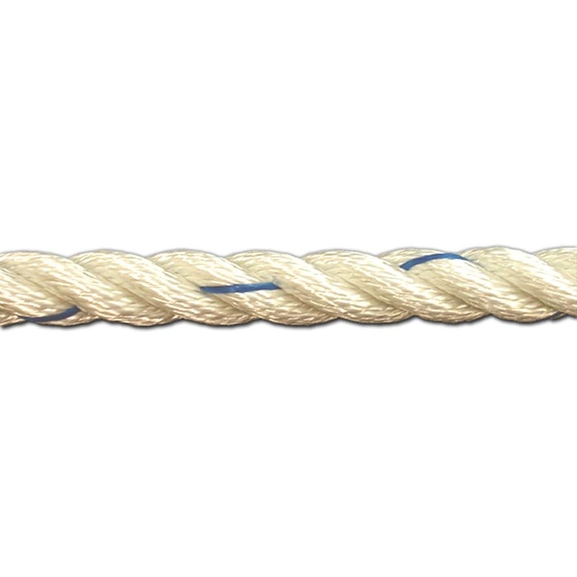 T.W. Evans Cordage 0.75-in x 600-ft Twisted Polyester Rope (By-the-Roll) in  the Rope (By-the-Roll) department at