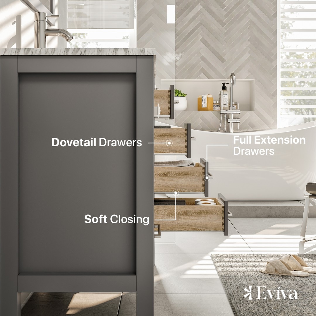 Eviva TVN414-36X18GR Bath-Vanity-Combo - View #6