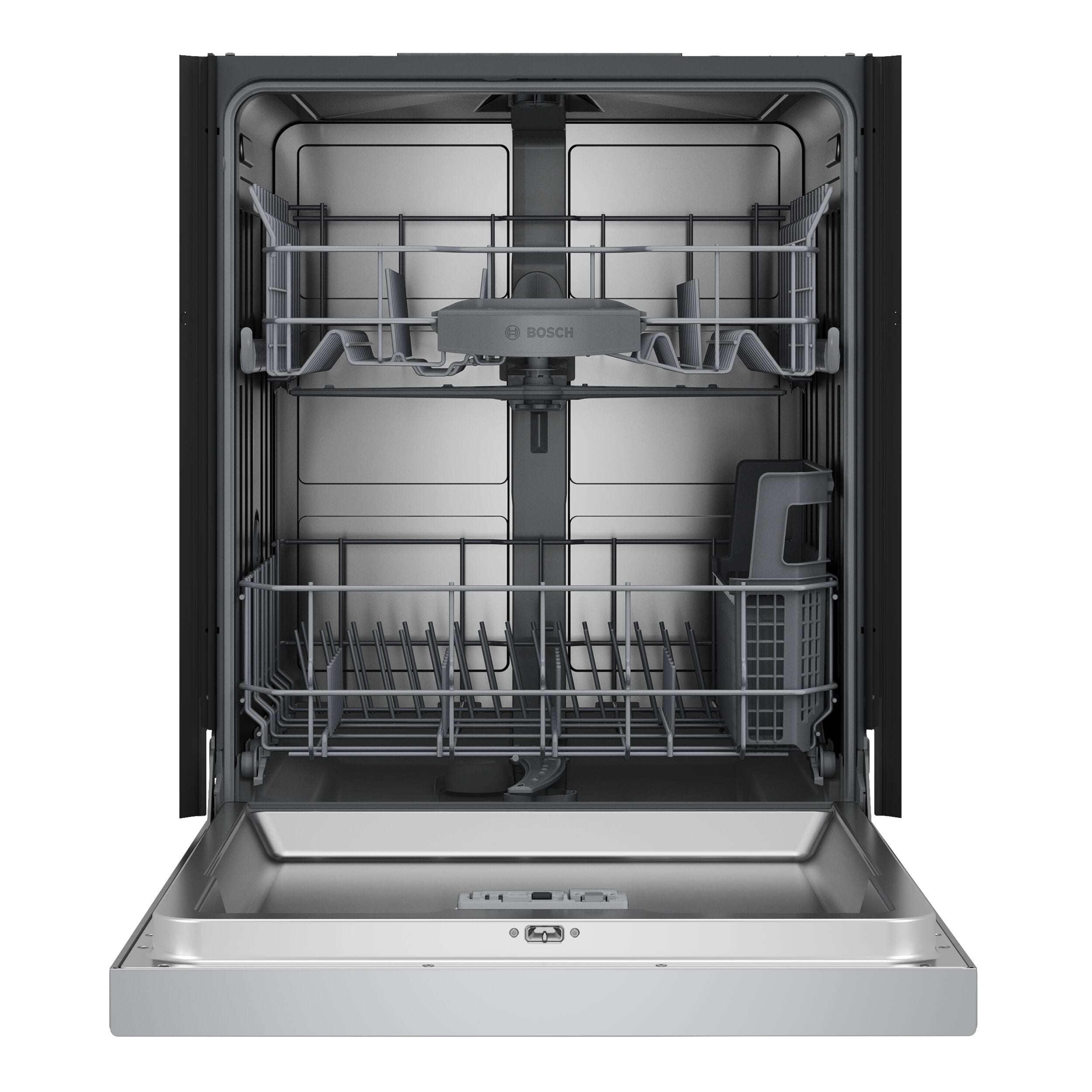 Bosch 100 Series 24-in Front Control Built-in Dishwasher ( Stainless Steel ) , PrecisionWash and PureDry , 52-Decibel Sansujyuku sansujyuku.com