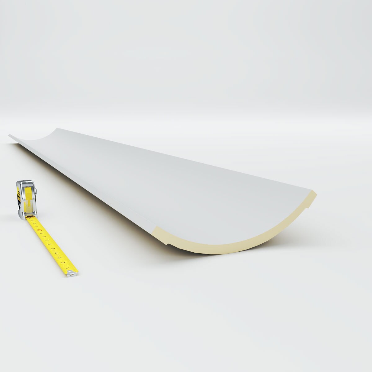 Ekena Millwork MLD08X08X12ME Chair-Rail-Moulding - View #6