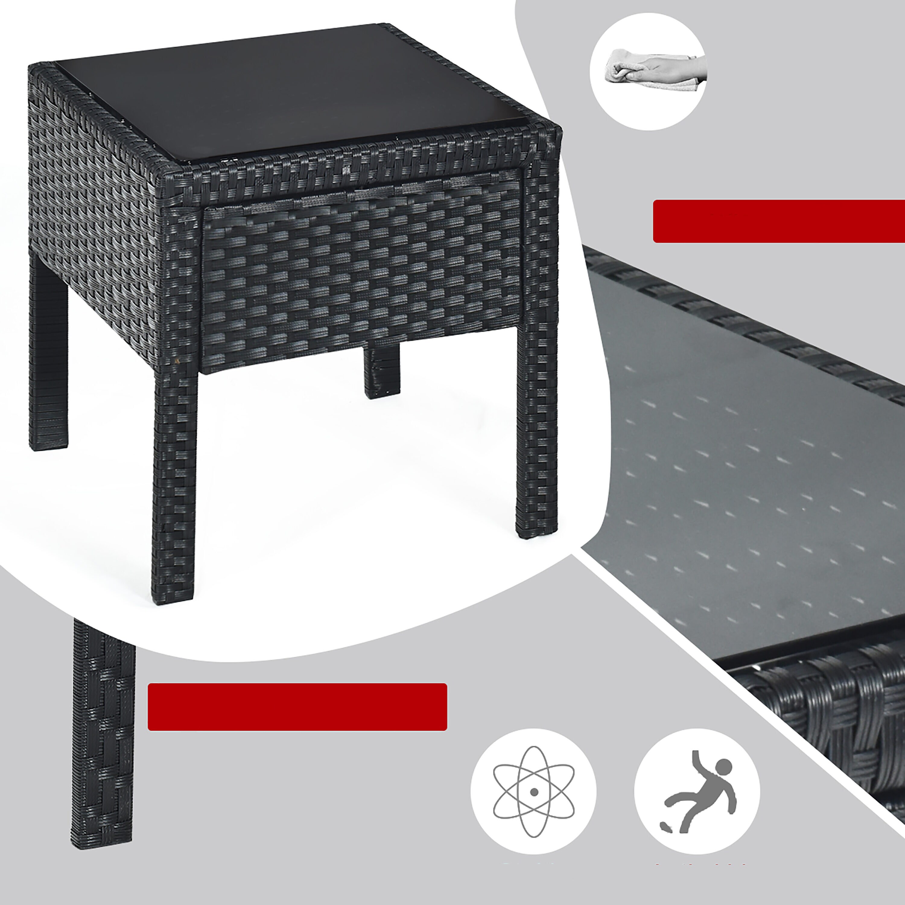 Costway HW63218RE Patio-Conversation-Sets - View #3