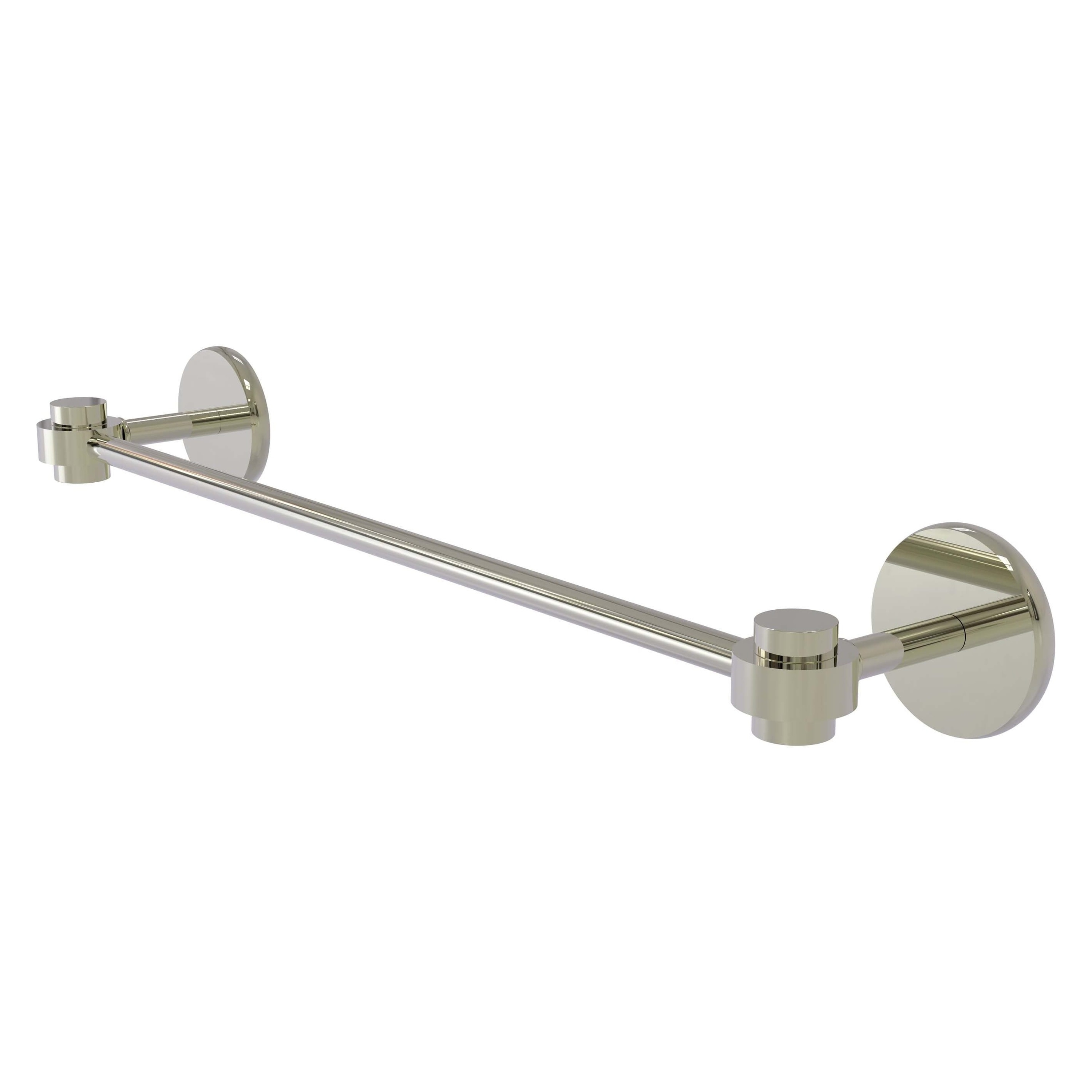 Allied Brass 7131/18-PNI Satellite Orbit One 18-in Polished Nickel Wall mount Single Towel Bar