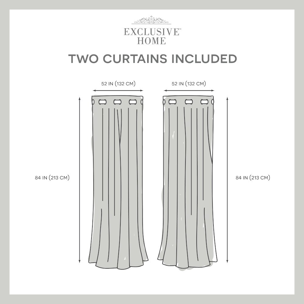 Exclusive Home EH7944-04 2-84G curtains - View #6