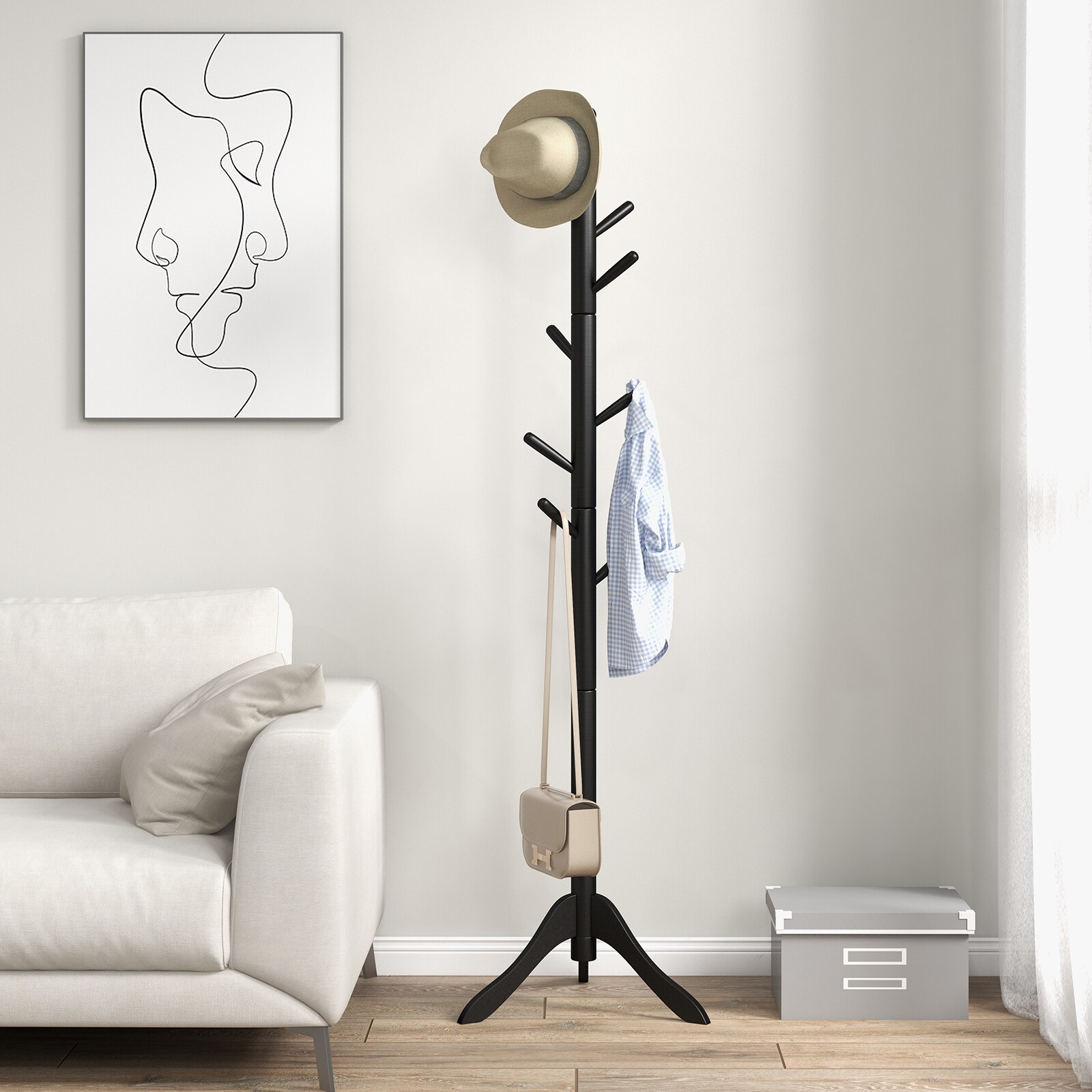 Slickblue D-CO-KB21656WH Coatrack-Stands-Pedestals - View #8