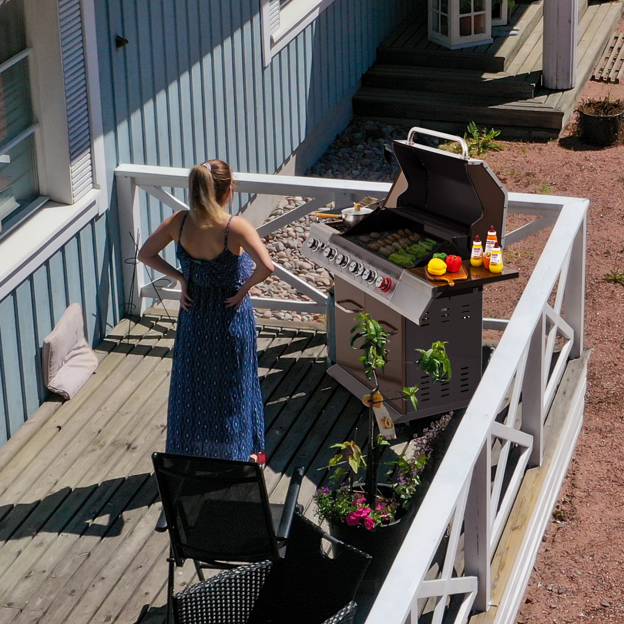 Royal Gourmet GA5403C Gas-Grill - View #4
