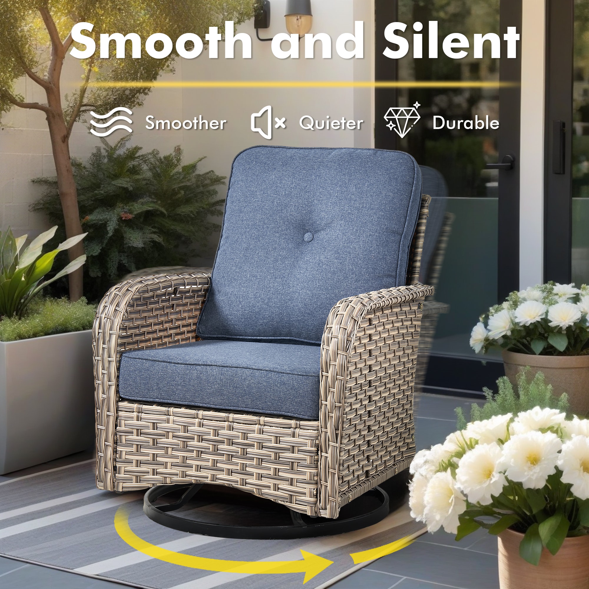 weaxty CFPDSCRRSYZVNC509 Patio-Conversation-Sets - View #2