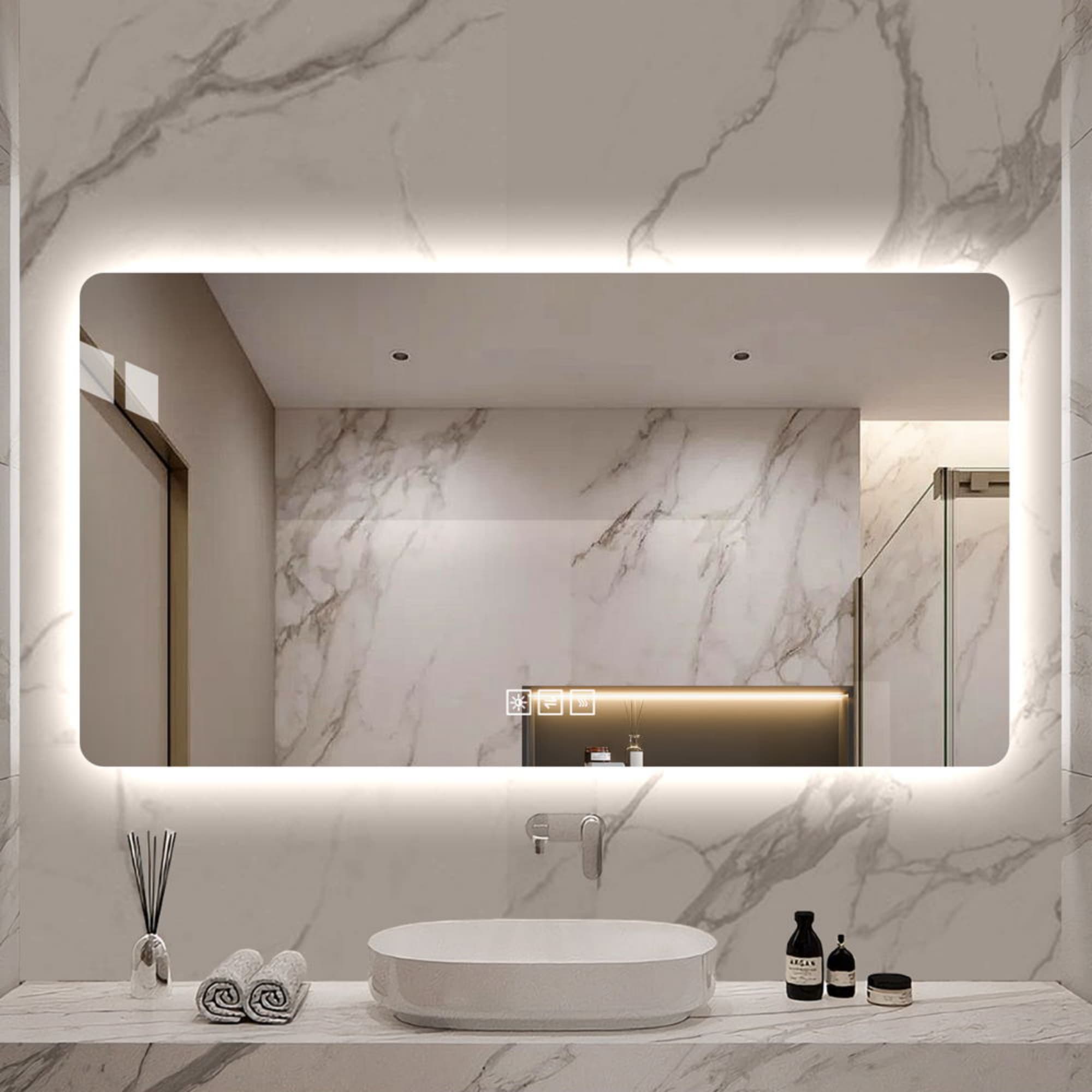 Ama Pear 1-MR-06 Framed-Bath-Mirrors - View #7