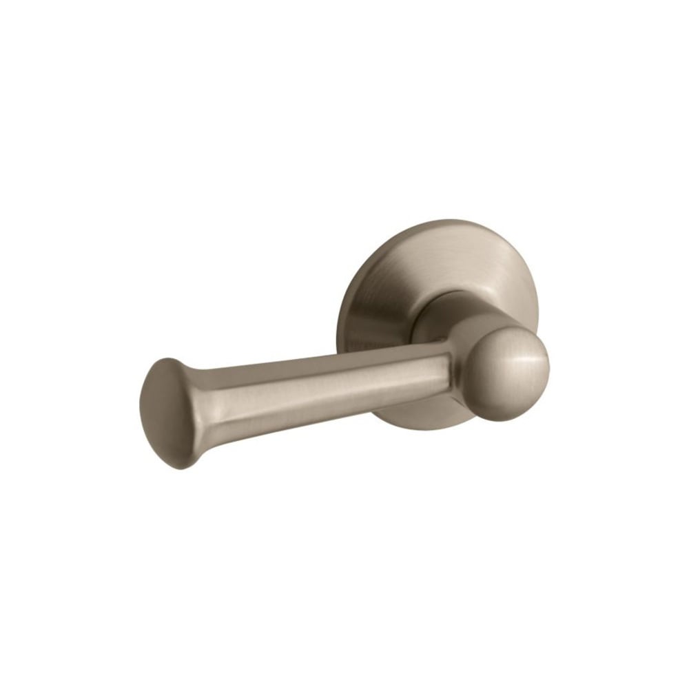 KOHLER Kathryn 4-in Side Mount Vibrant Brushed Bronze Toilet Lever in ...