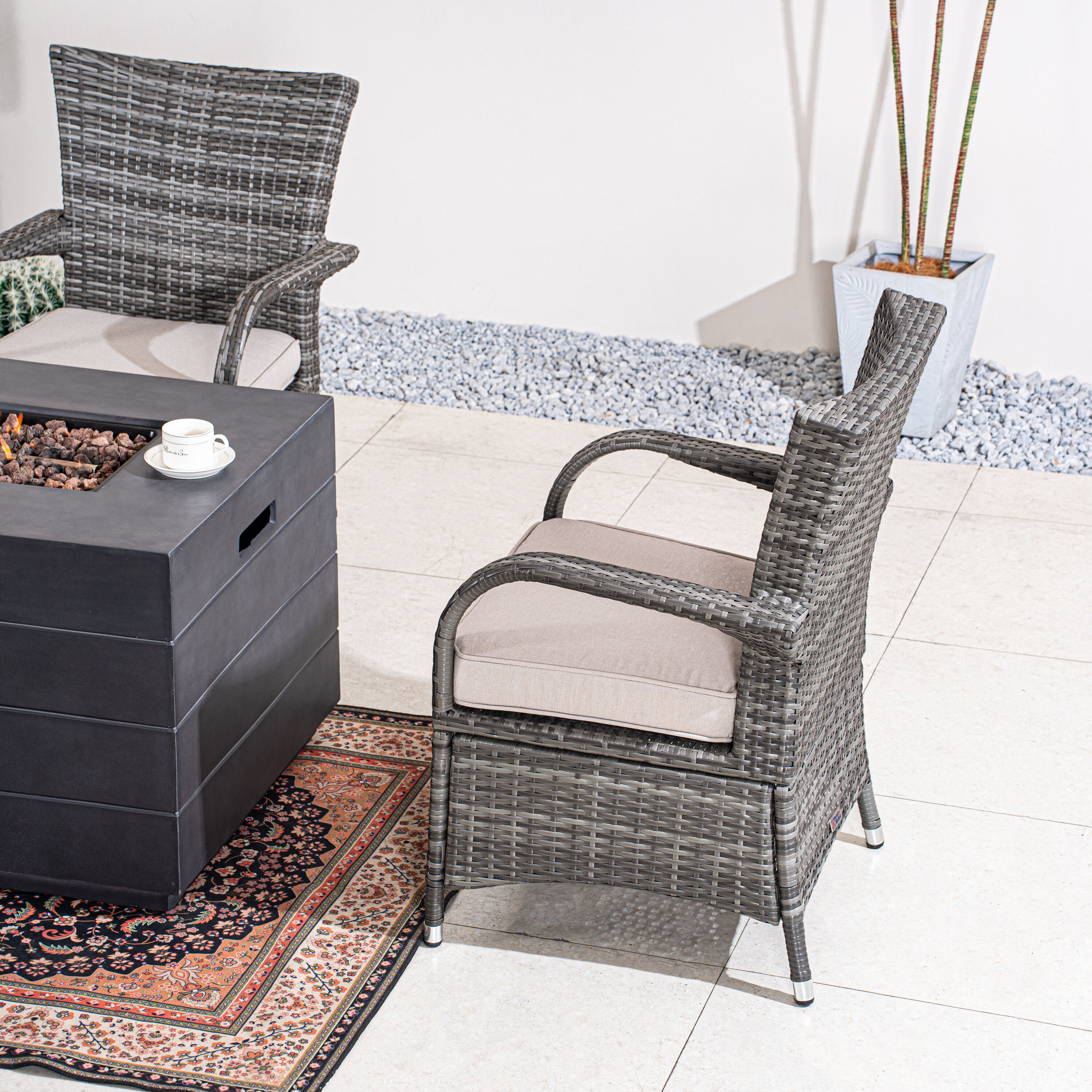 Direct Wicker DWG-2150DG1123G Patio-Conversation-Sets - View #10