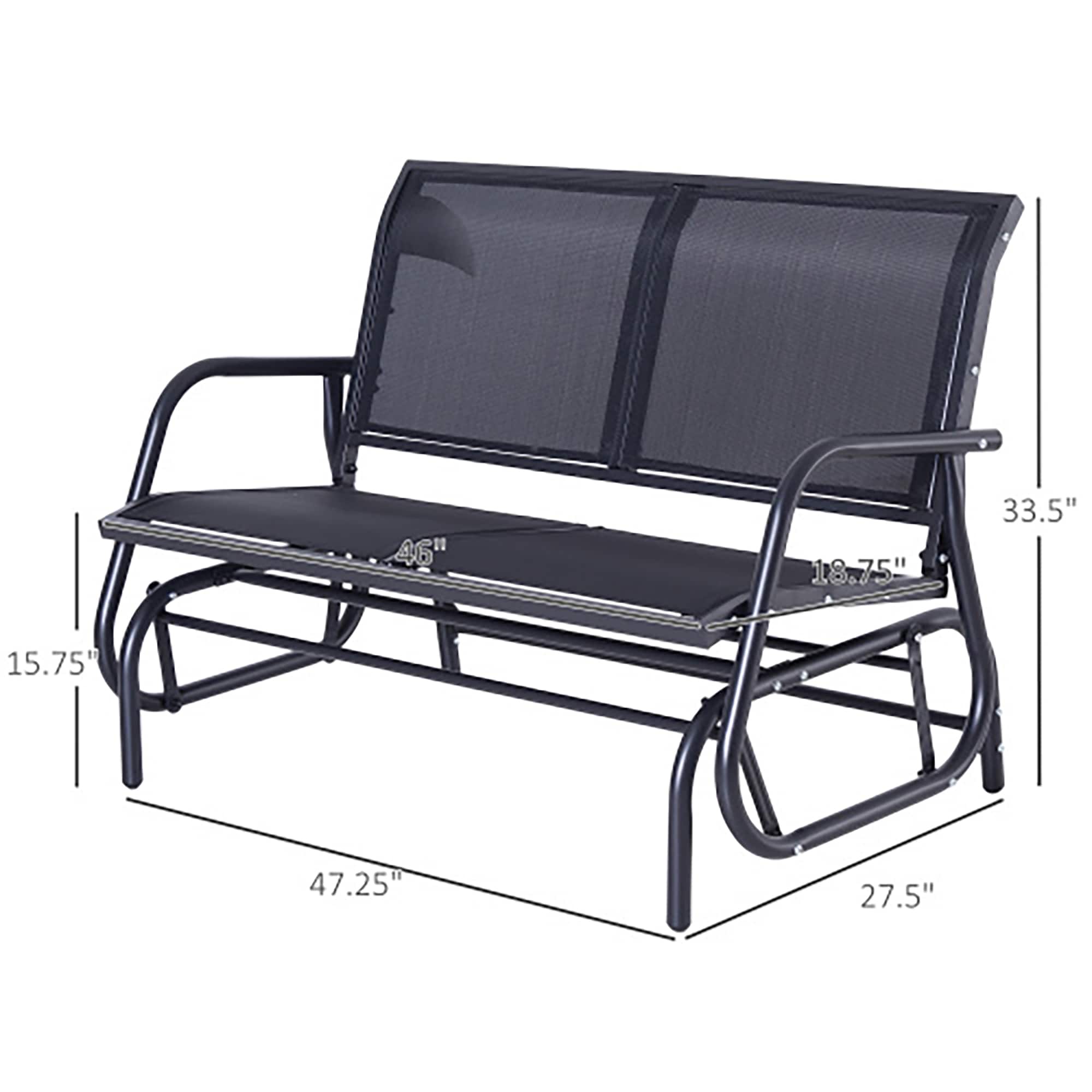 CASAINC WFEHAC-01-RD Patio-Chairs - View #3