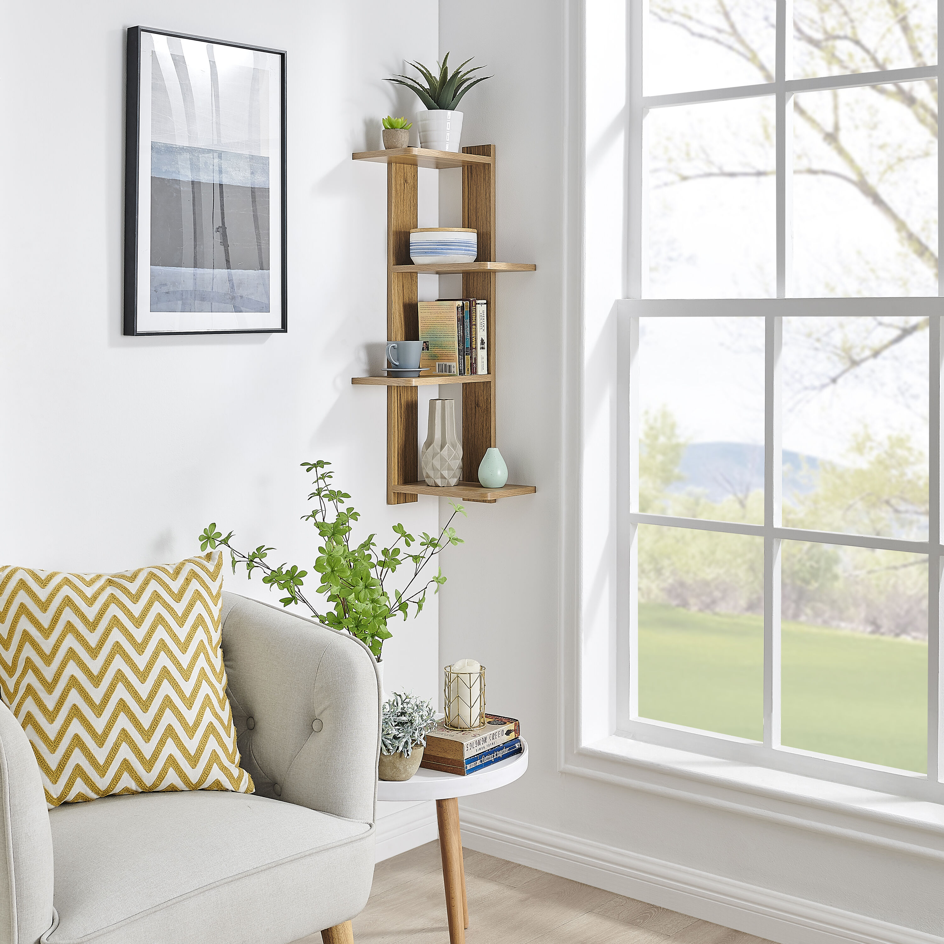 Danya B. XF22115CNT Wall-Mounted-Shelving - View #8