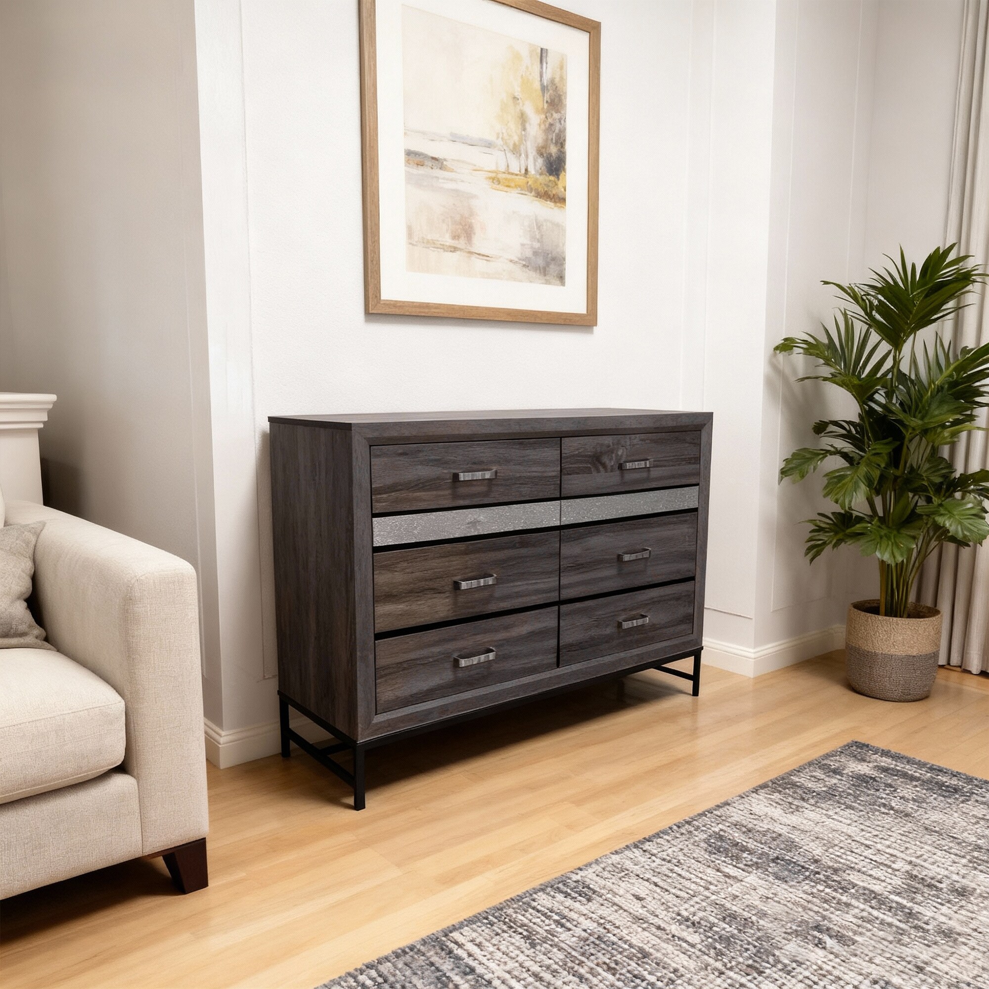 IHOMEadore MDFM7212GY-D dressers - View #4