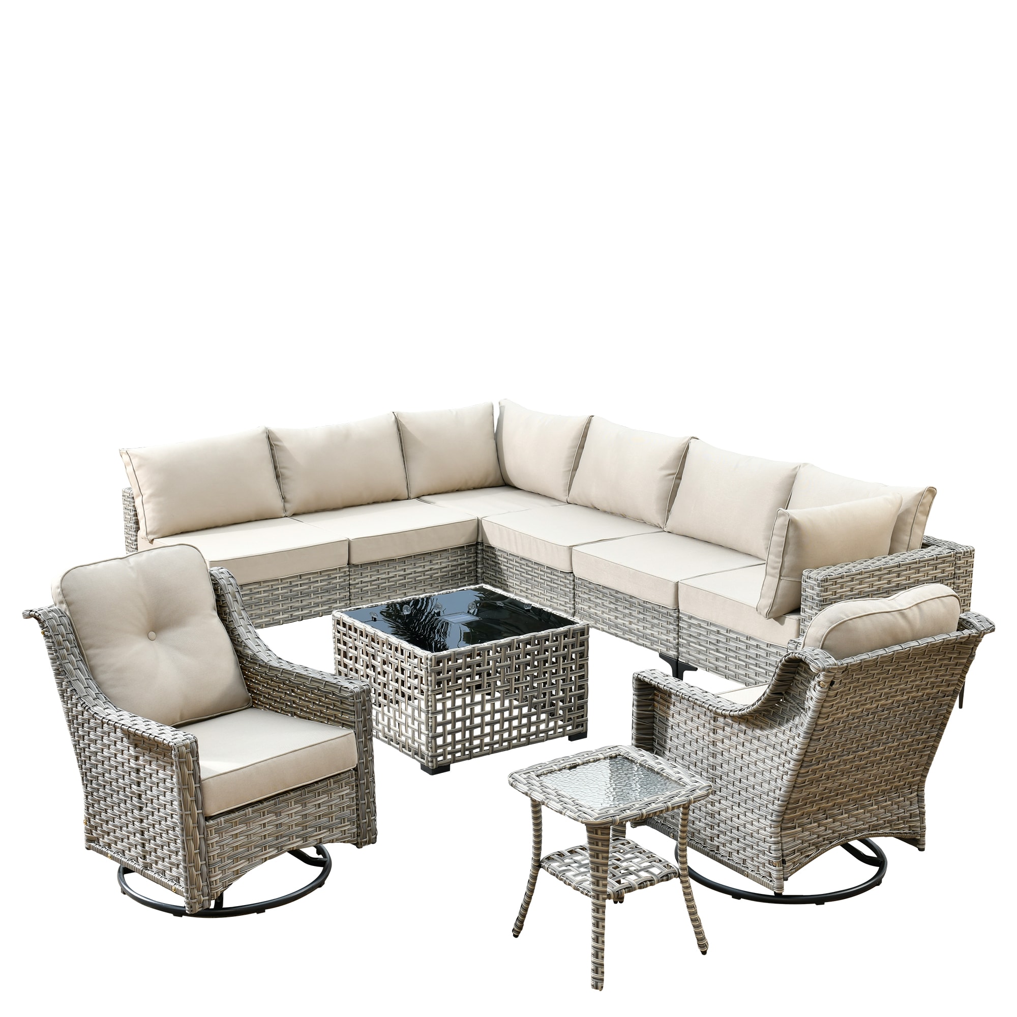 ALTRIGUS 6L-YZSKT610-AL Patio-Conversation-Sets - View #2